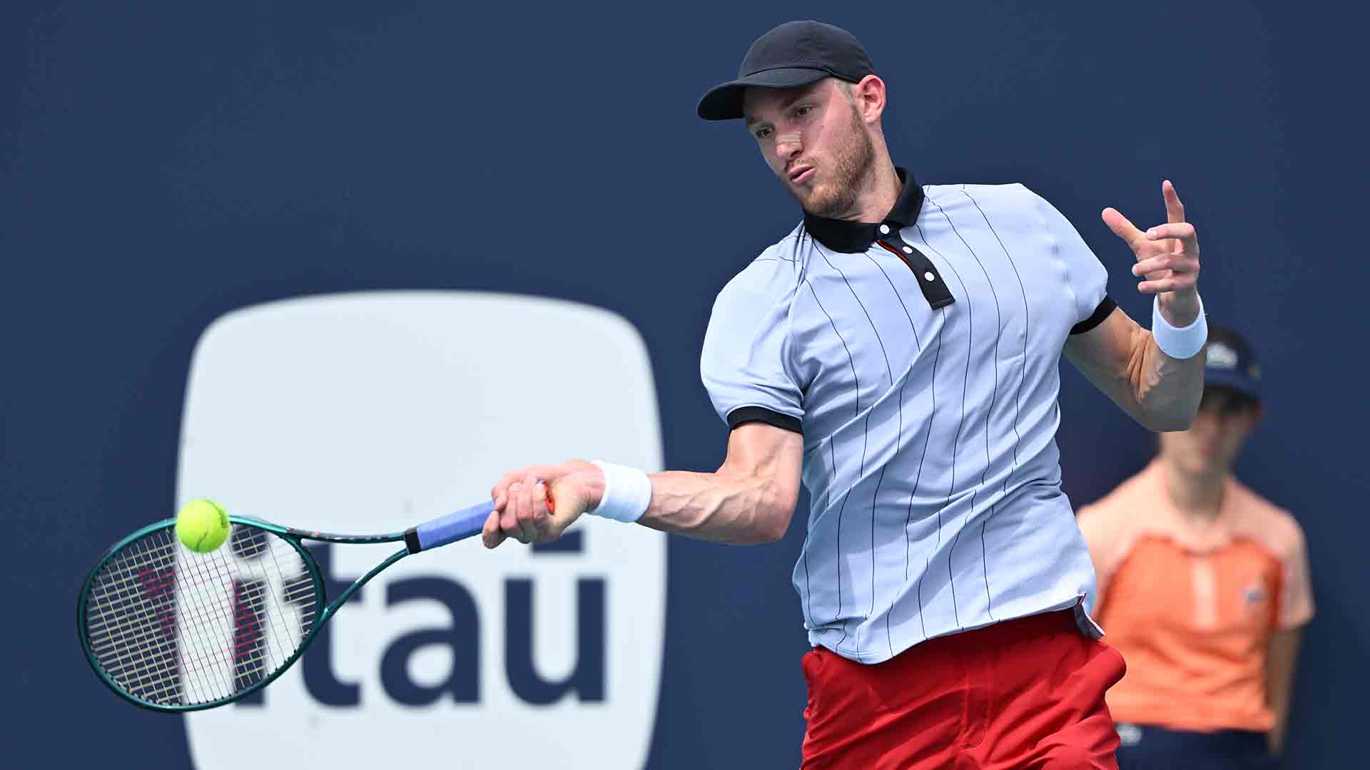 Nicolás Jarry se enfrentó este sábado a Jack Draper en segunda ronda de Miami.