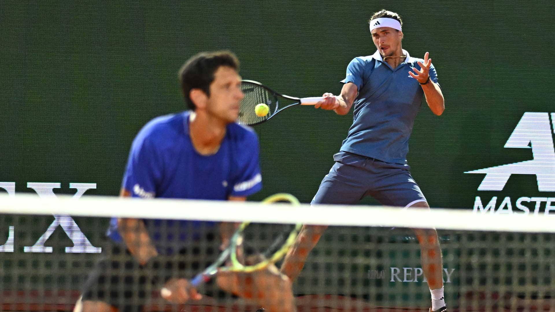 Marcelo Melo and Alexander Zverev are competing in their second ATP Masters 1000 doubles event together this season.