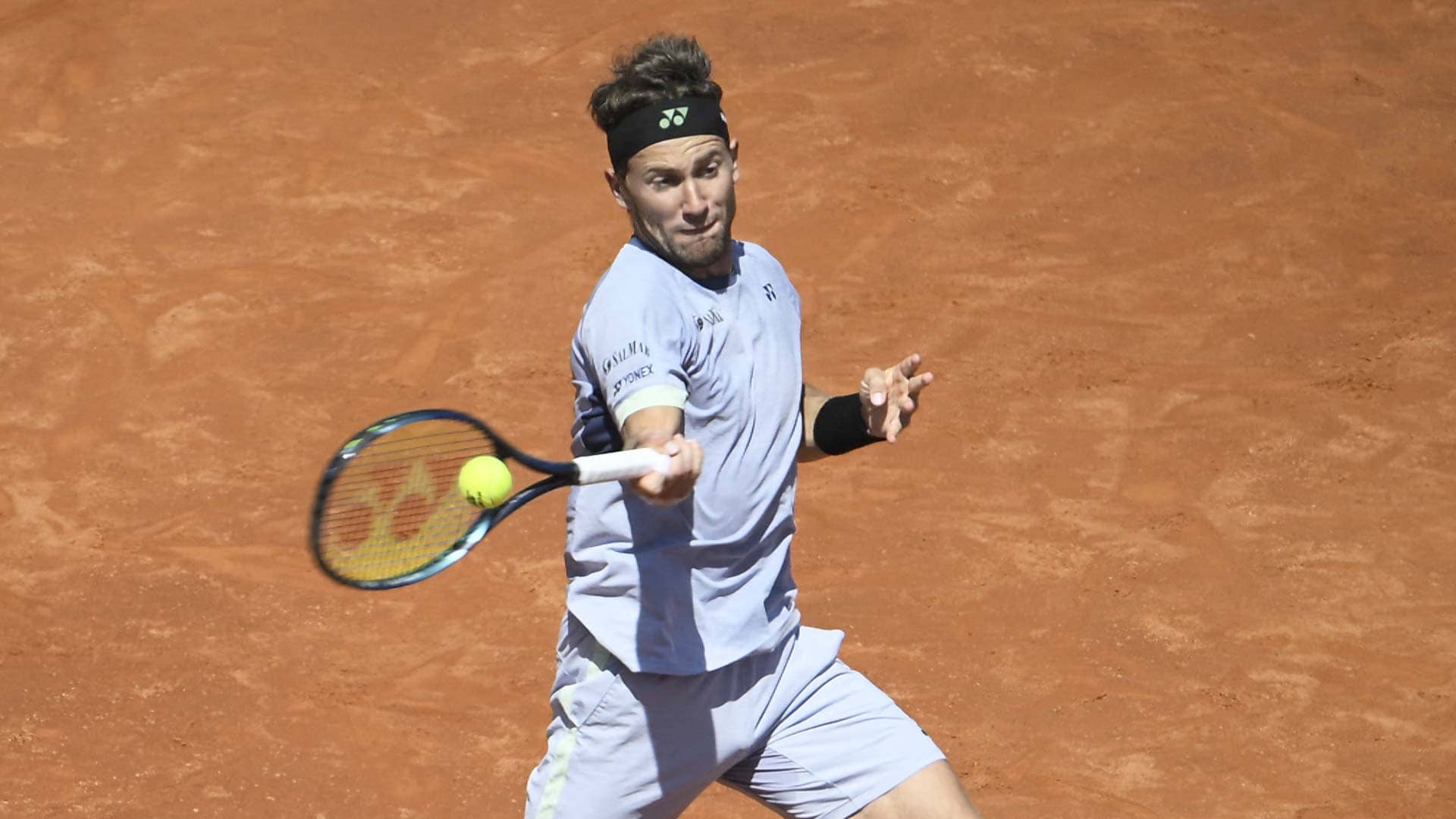 Casper Ruud has won nine of his 10 tour-level titles on clay.