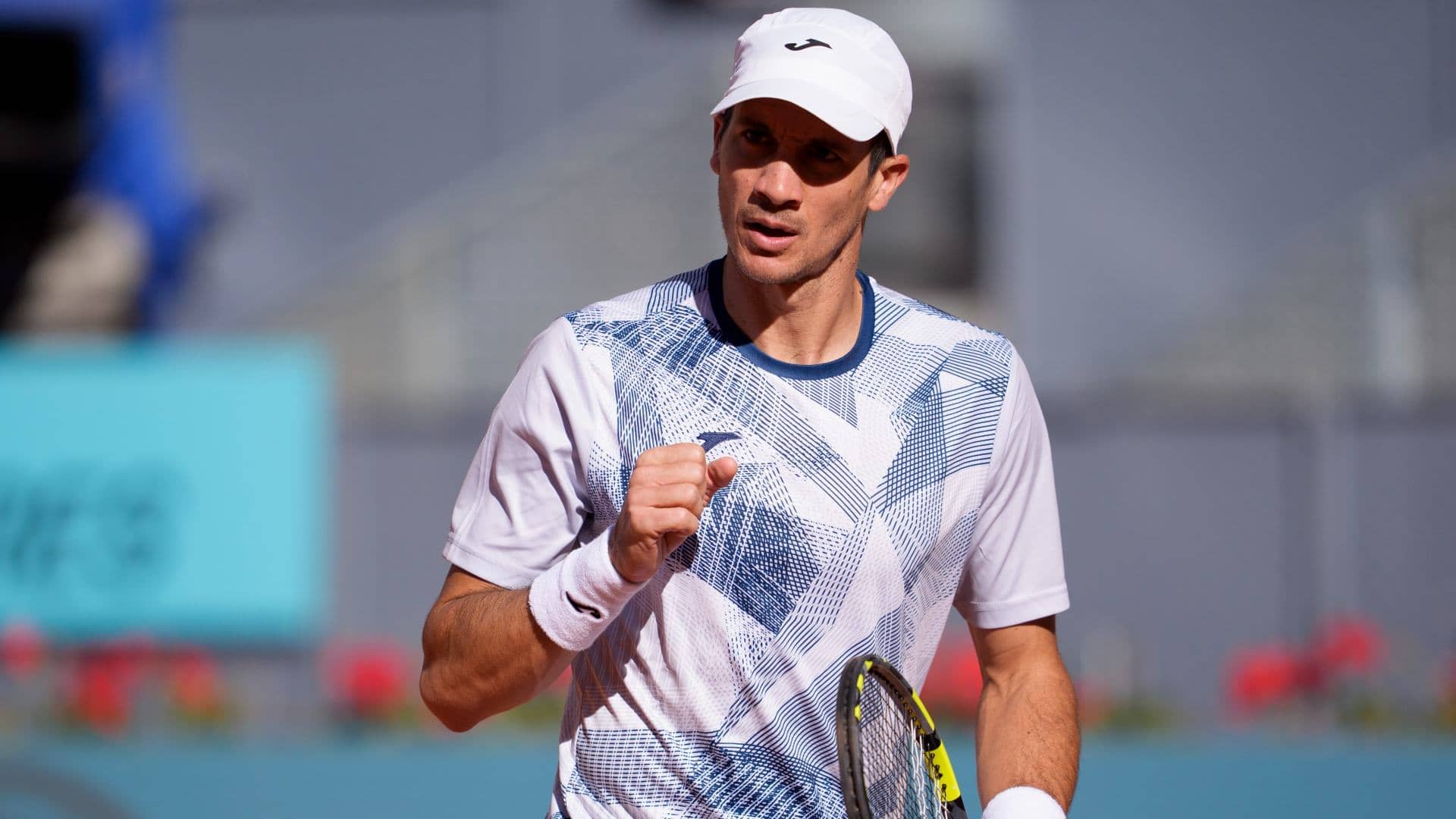 Facundo Bagnis obtuvo su primera victoria en el Mutua Madrid Open.