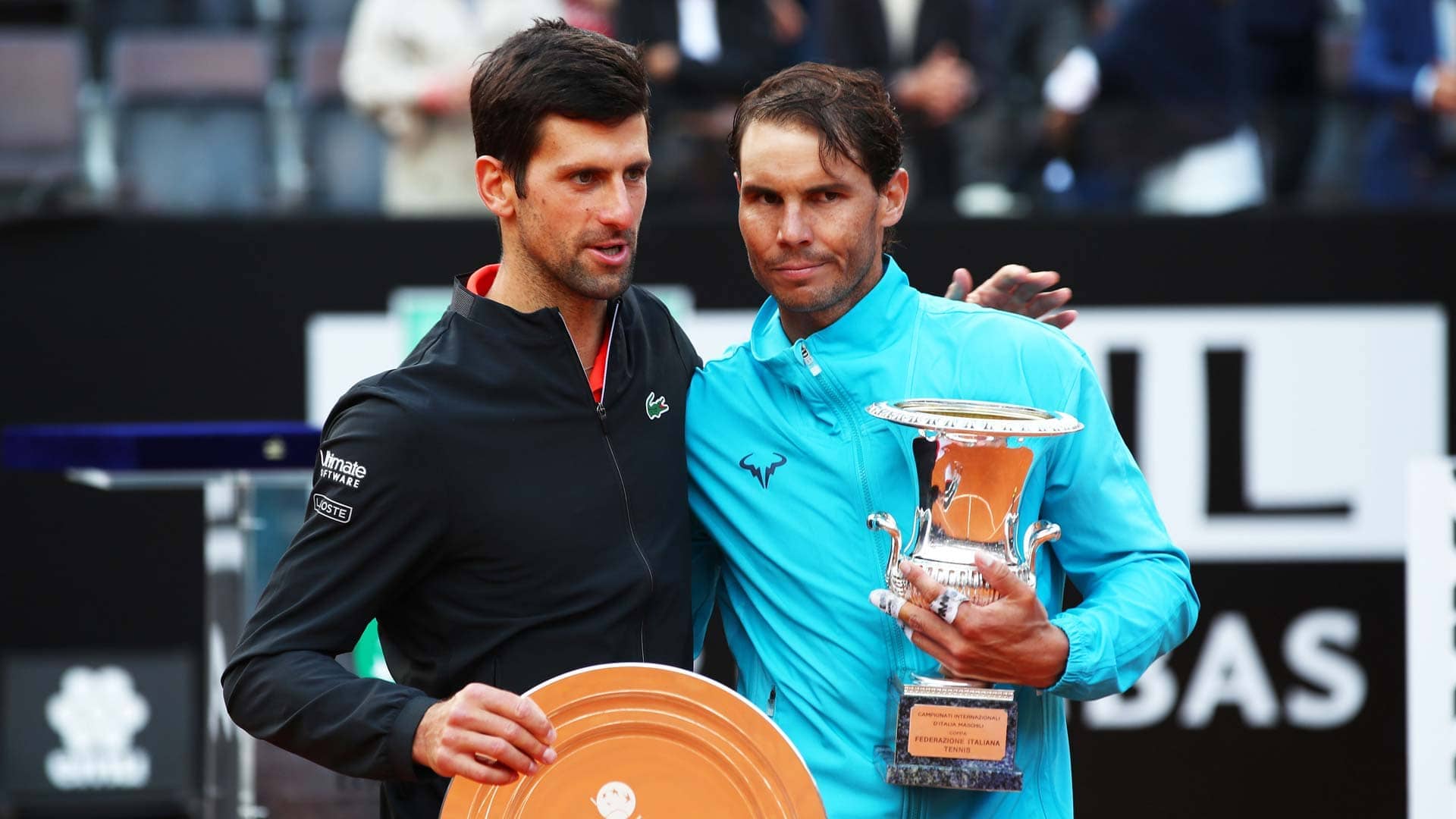 <a href='https://www.atptour.com/es/players/novak-djokovic/d643/overview'>Novak Djokovic</a>, <a href='https://www.atptour.com/es/players/rafael-nadal/n409/overview'>Rafael Nadal</a>
