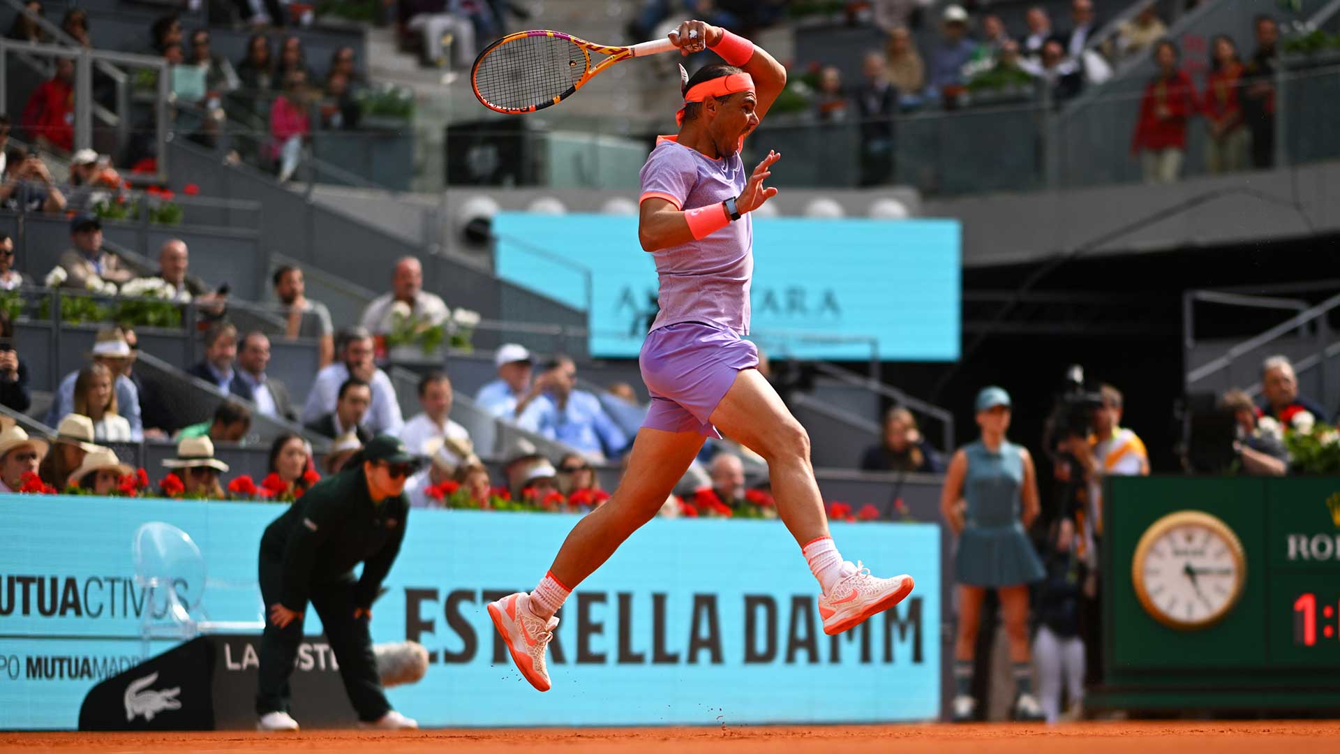 Rafael Nadal es cinco veces campeón en Madrid.