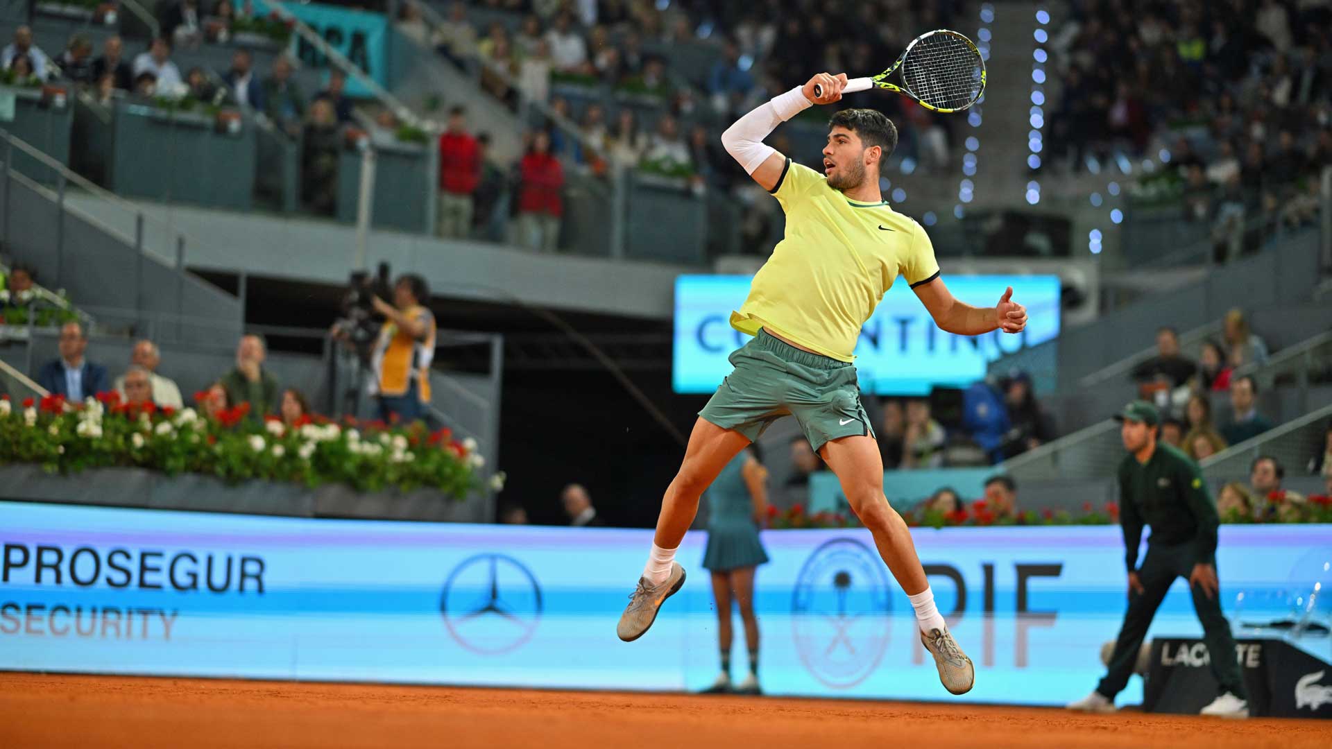 Carlos Alcaraz leaves Madrid with a 15-2 record across four appearances at the ATP Masters 1000.