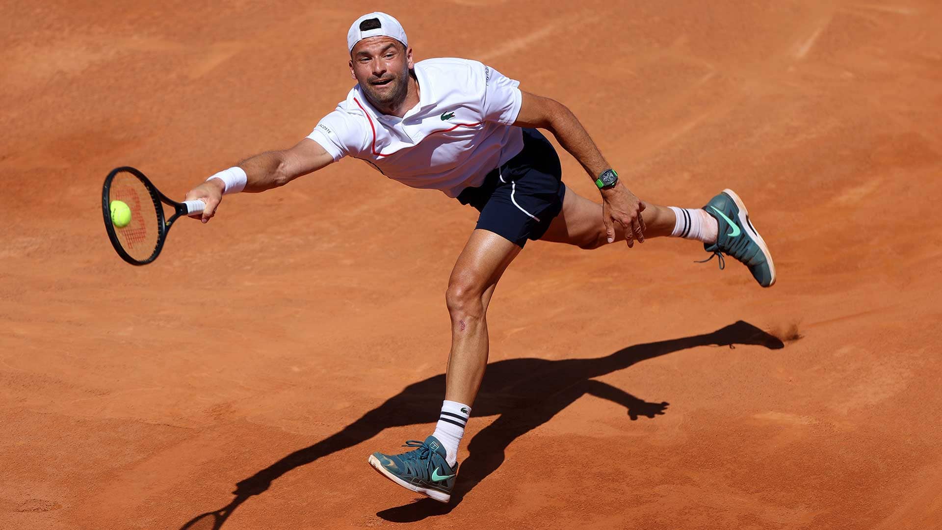 Dimitrov wins 'one of the most difficult matches of the year' to advance in Rome