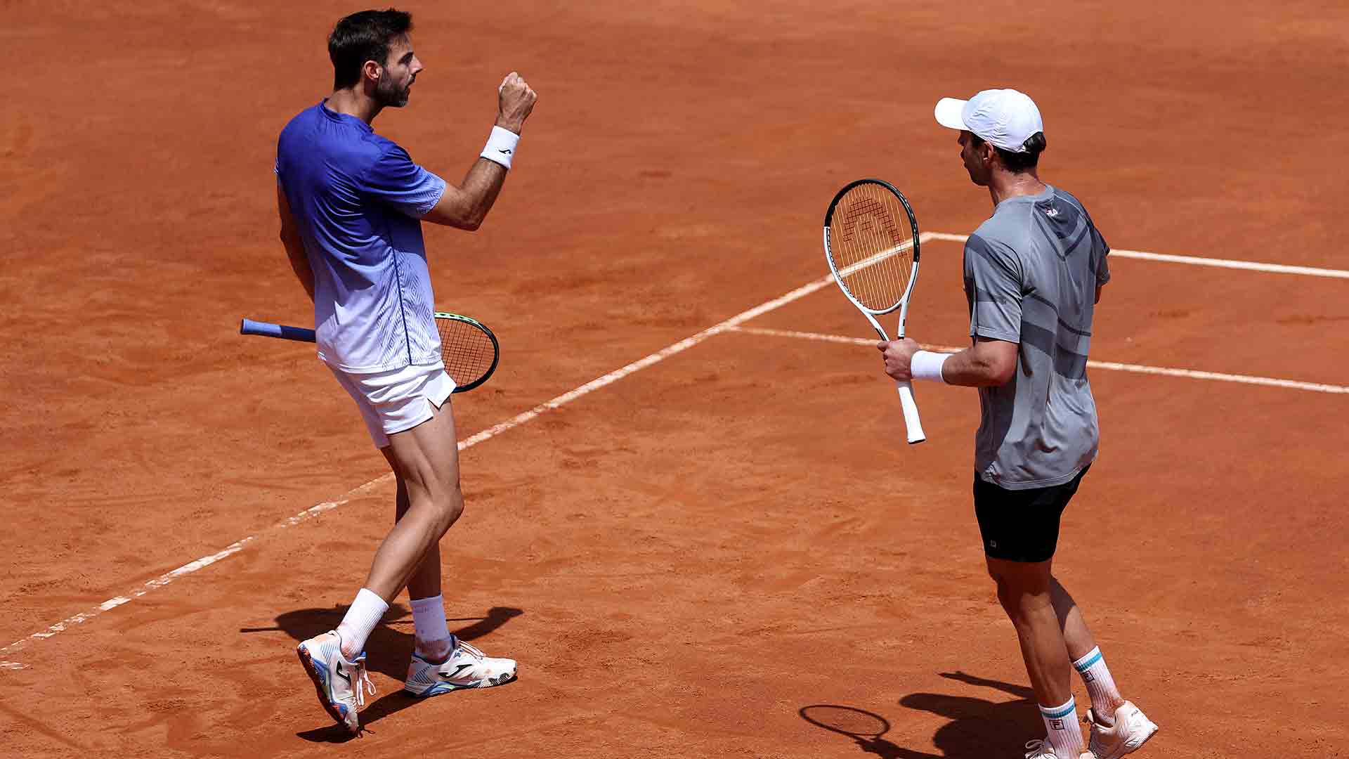 Marcel Granollers y Horacio Zeballos no han cedido un set en su camino a semifinales en Roma.