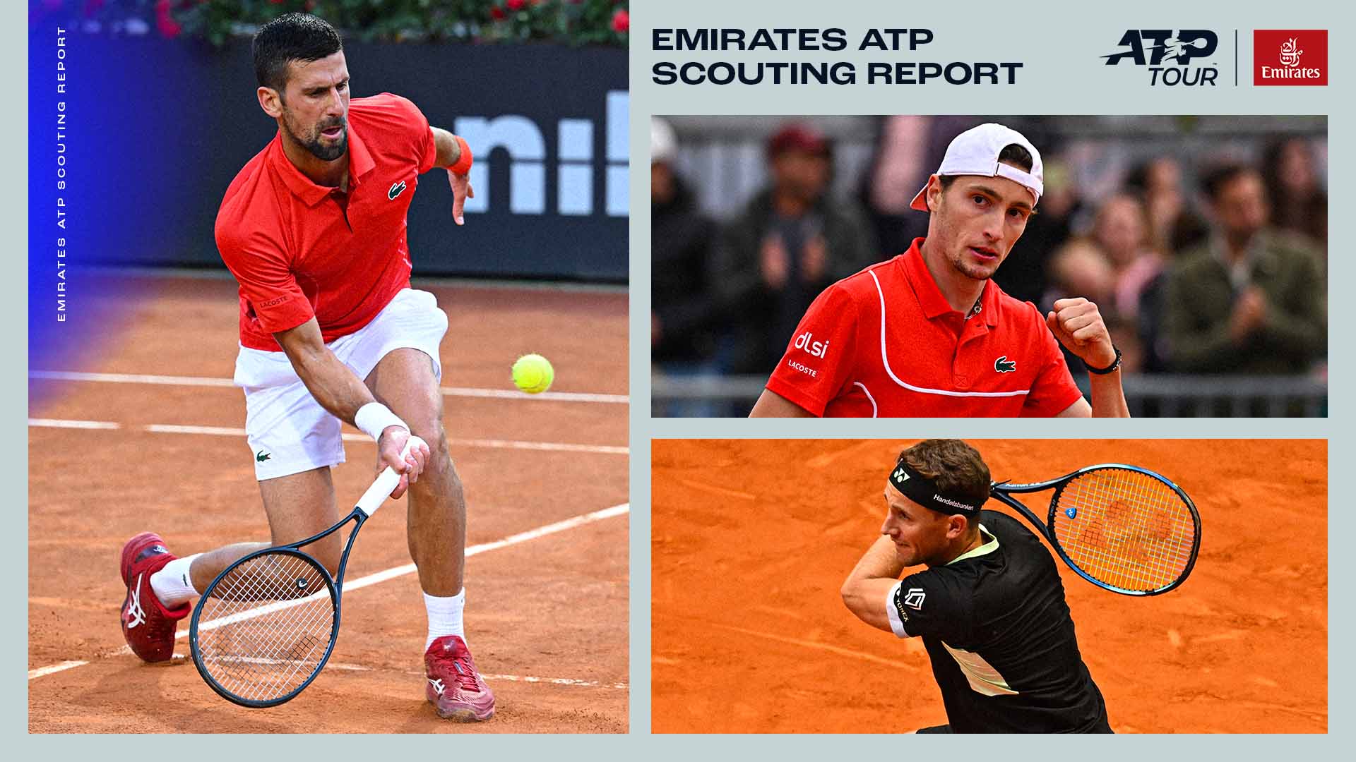 Scouting Report: Djokovic compite en Ginebra, Humbert es el líder francés en Lyon