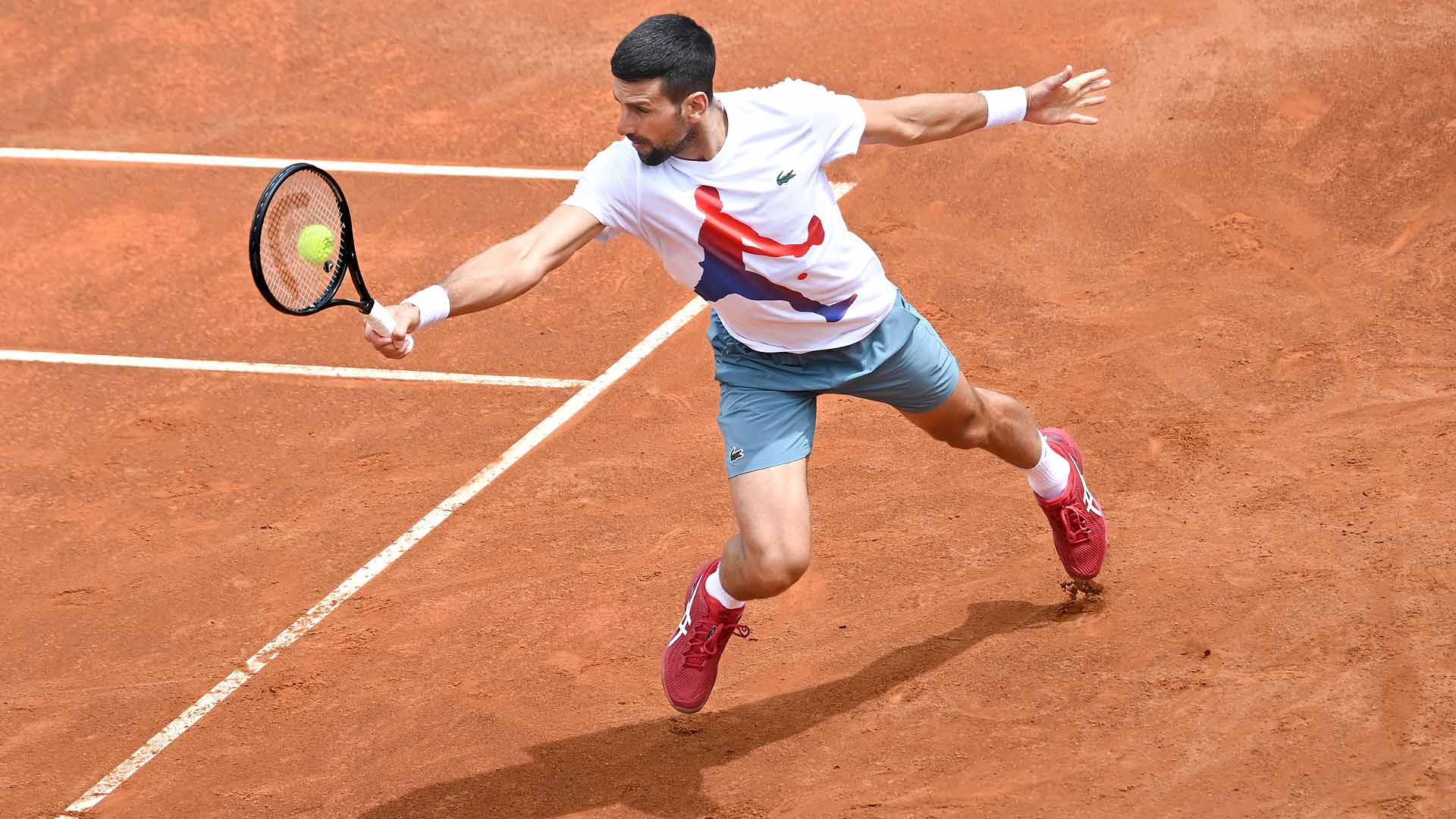 Novak Djokovic is competing in Geneva for the first time.