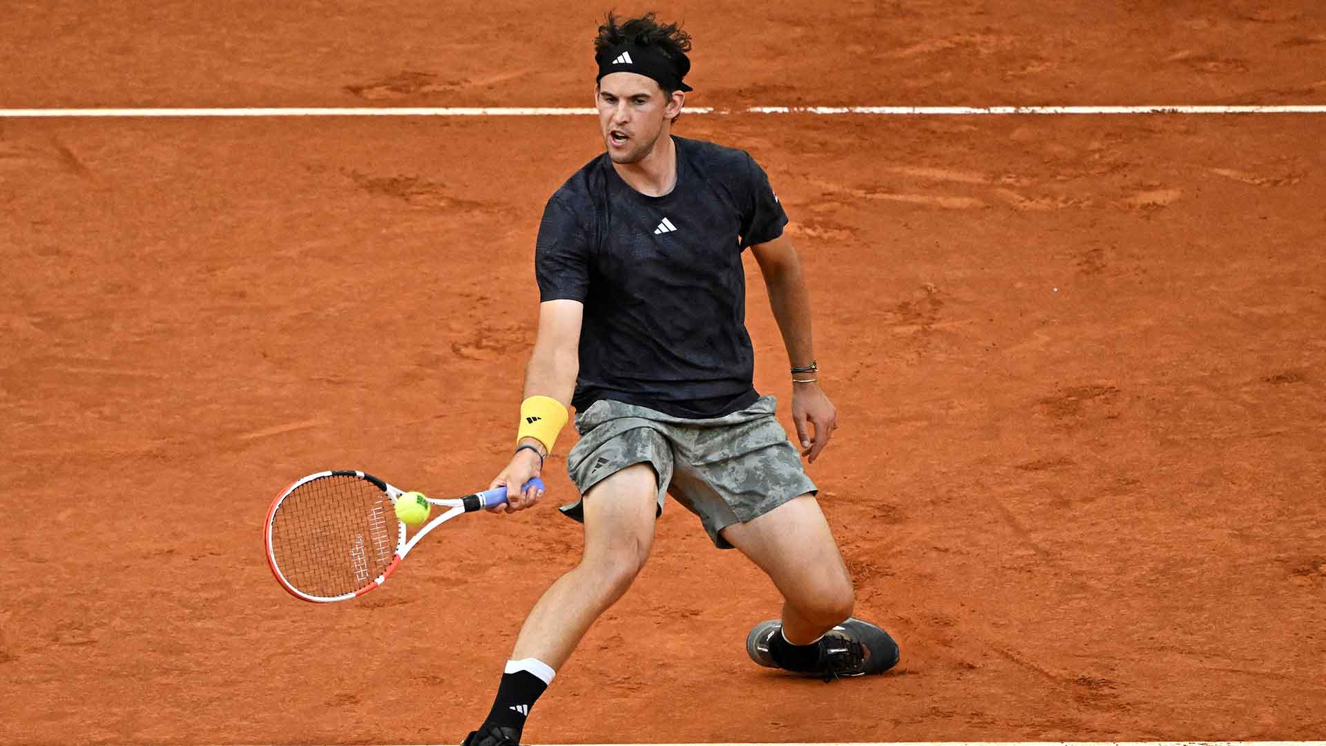 Dominic Thiem holds a 28-10 record at Roland Garros.