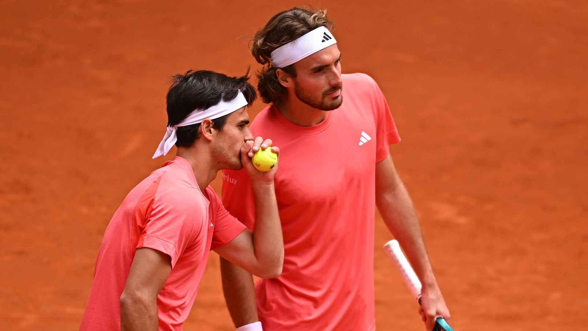 Who will Tsitsipas brothers, Evans/Murray play in Roland Garros doubles draw?