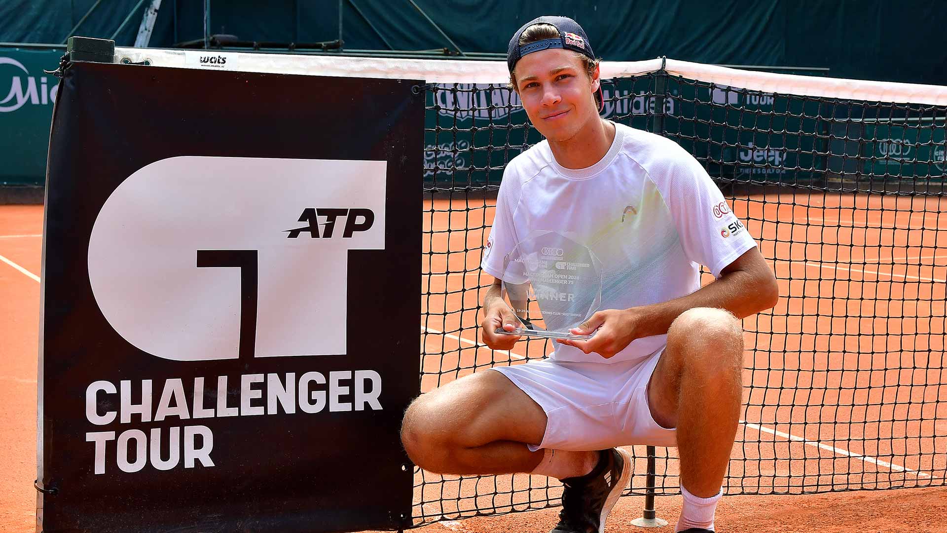 Junior No. 1 Schwaerzler joins Kyrgios, Fritz in Challenger history