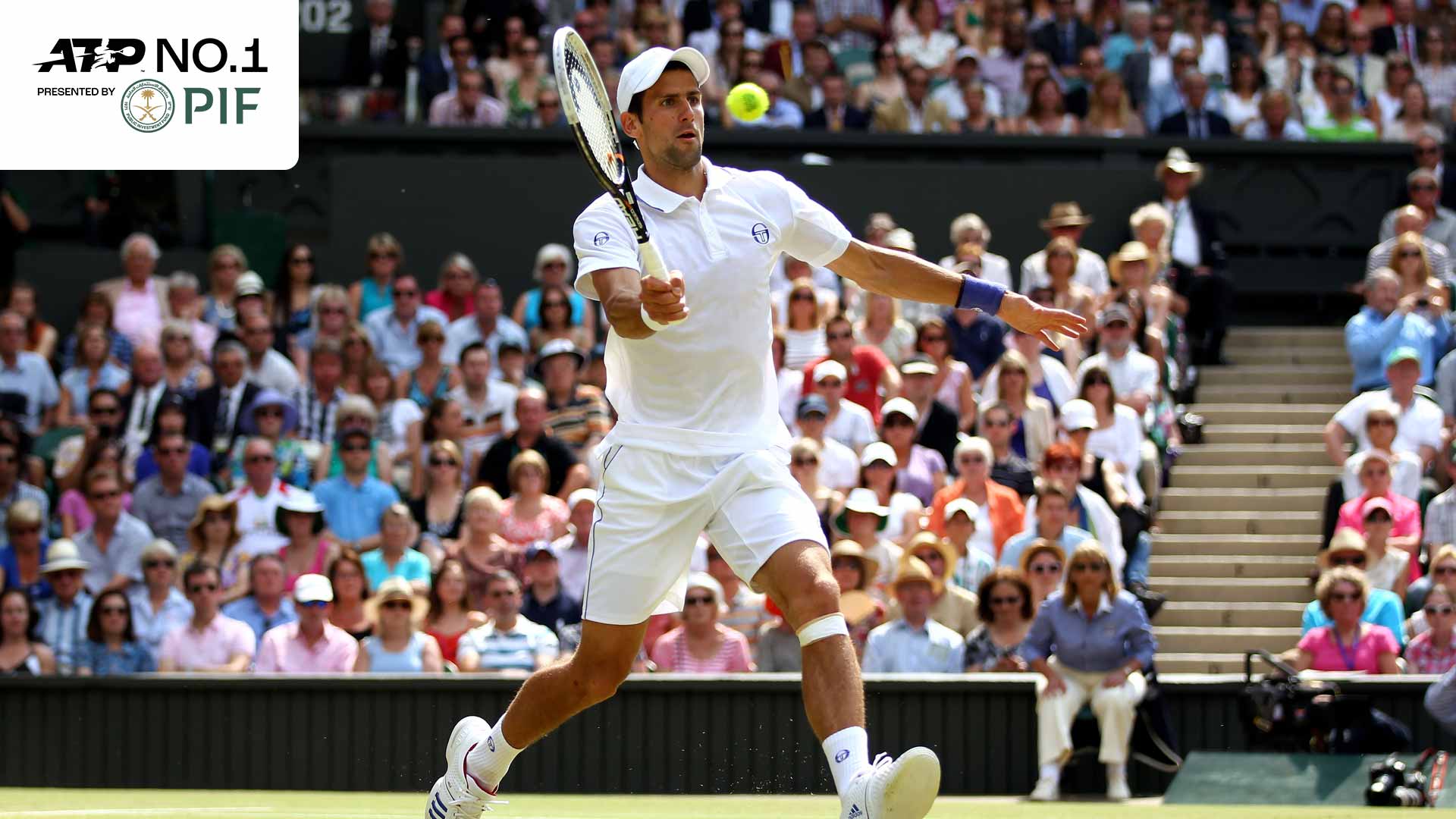 Novak Djokovic climbed to World No. 1 in the PIF ATP Rankings for the first time after clinching his maiden Wimbledon title in 2011.