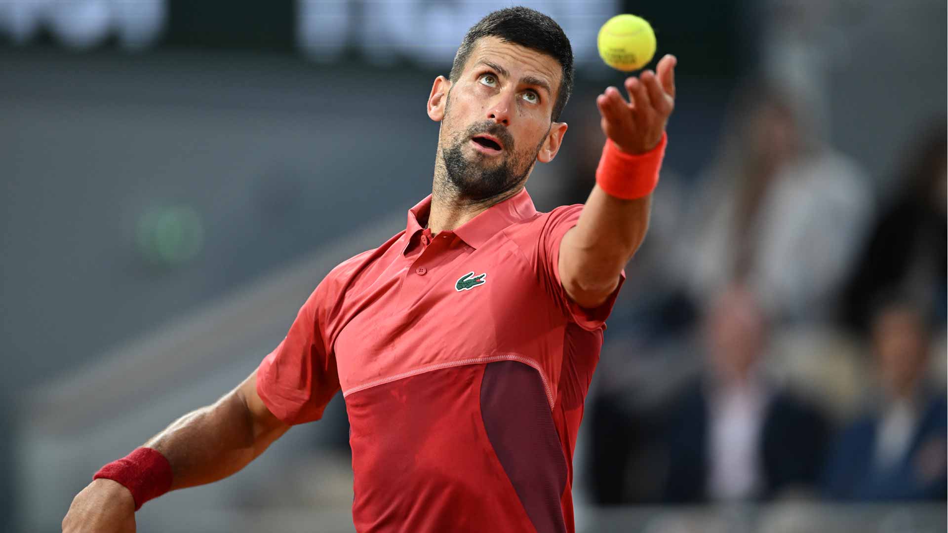 Novak Djokovic owns an 18-6 record this year.
