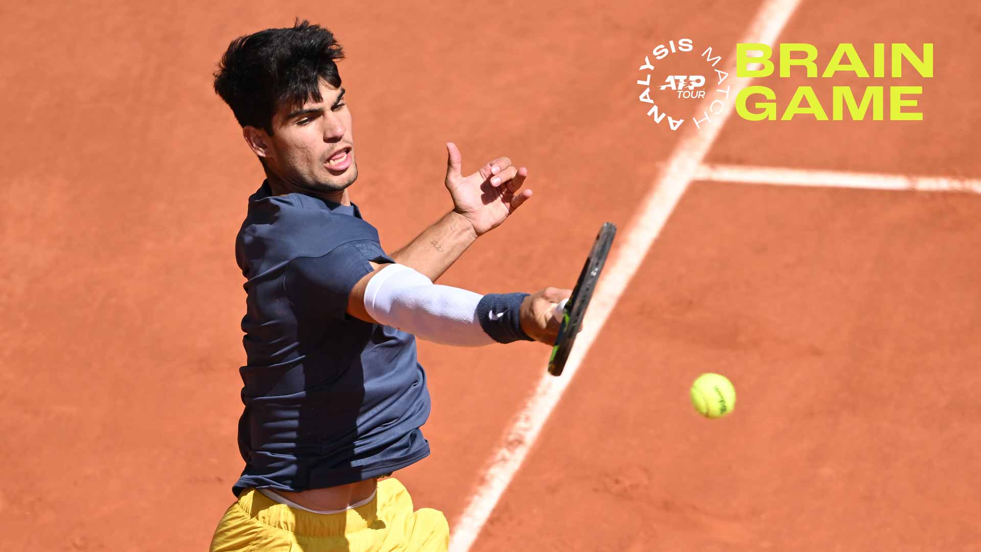 Carlos Alcaraz outplays Alexander Zverev on the forehand side to help secure his first Roland Garros title.