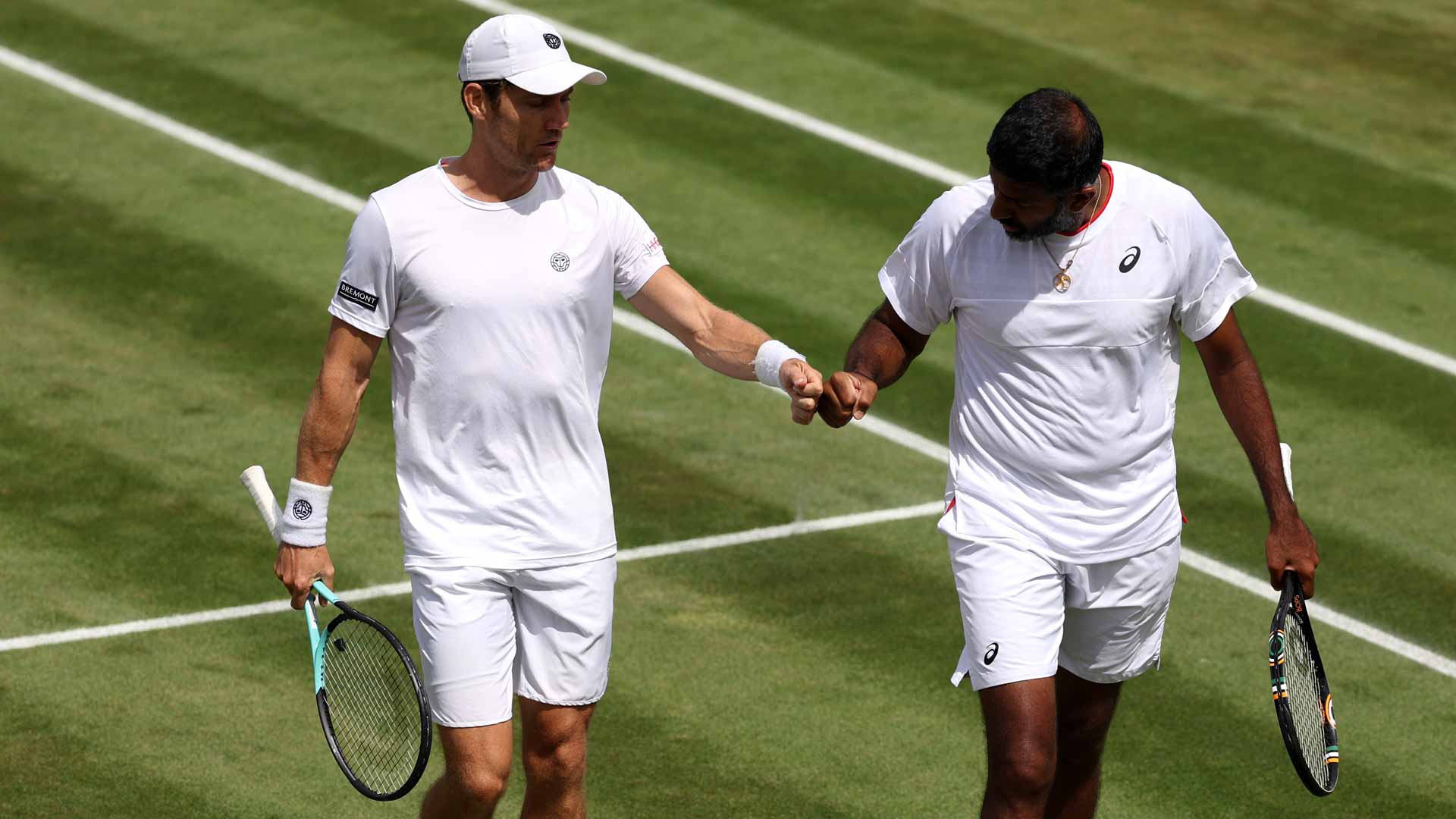 Matthew Ebden (left) and Rohan Bopanna are chasing their third title of the season. (File photo).