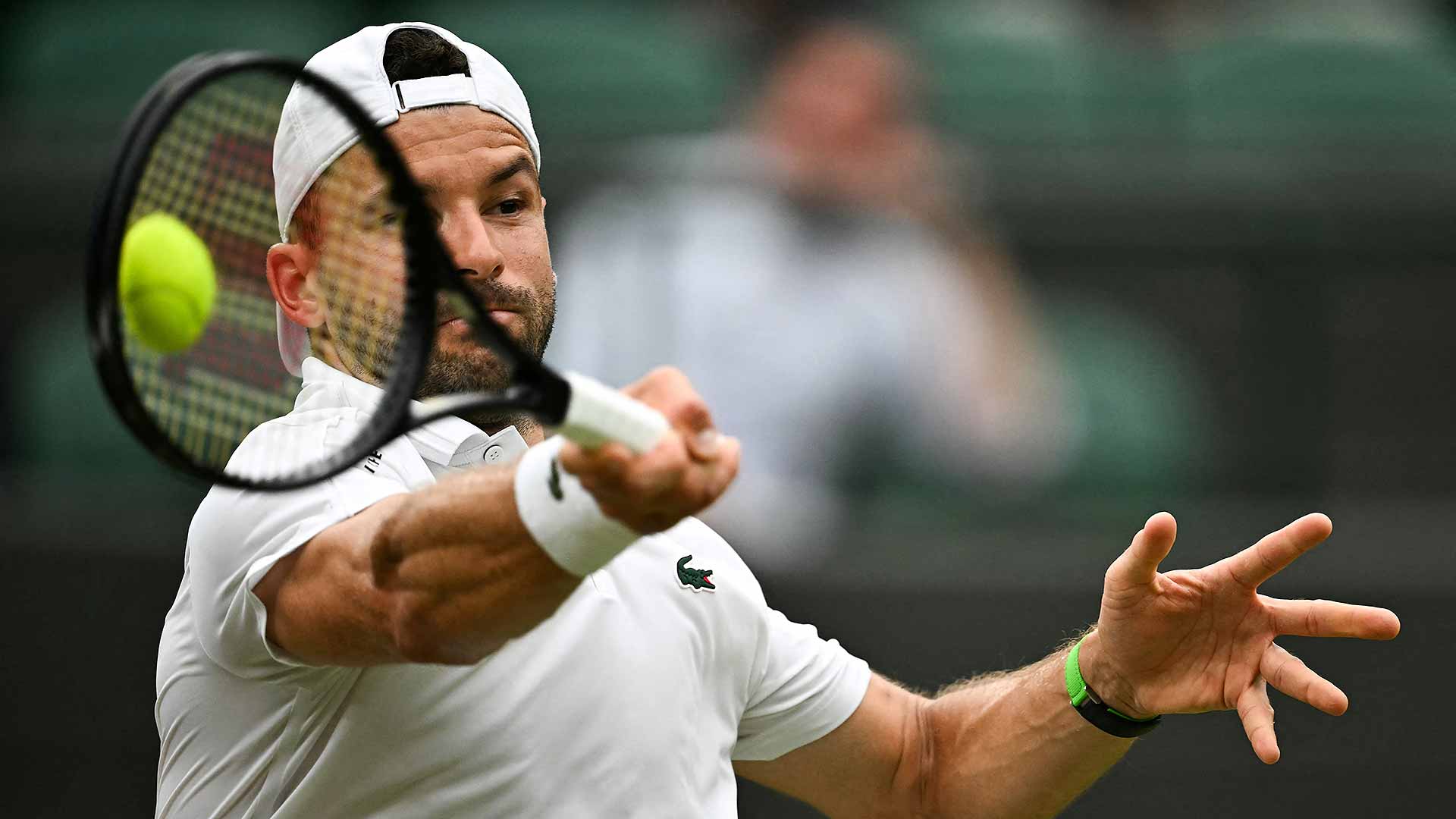 Grigor Dimitrov drops just 10 games in his third-round win over Gael Monfils.