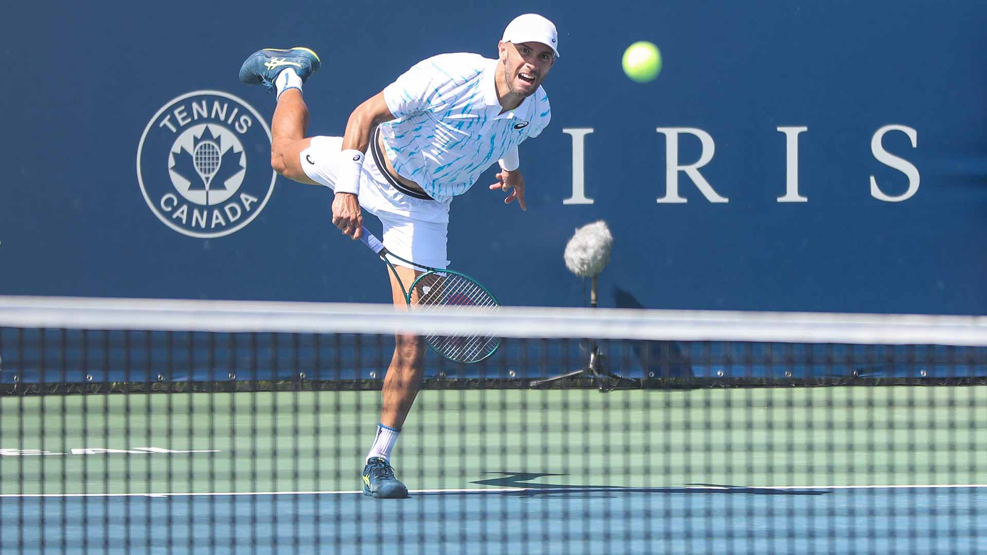 Borna Coric defeats Pedro Martinez on Wednesday in Montreal.