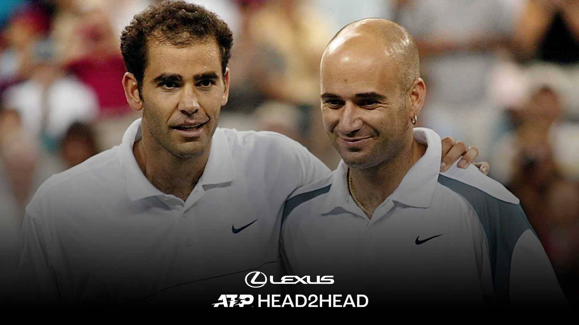 Pete Sampras and Andre Agassi met 30 times over the course of their professional careers.