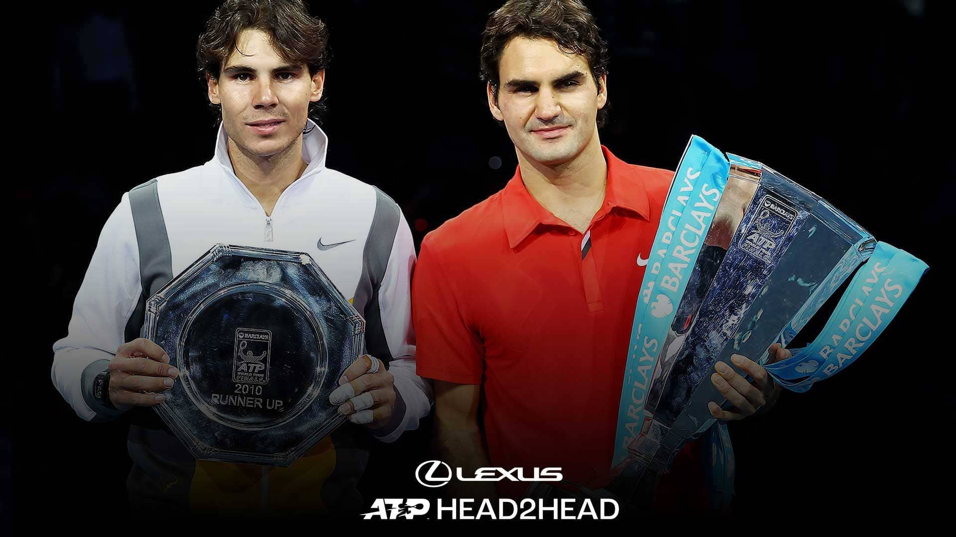 Rafael Nadal and Roger Federer conclude the 2010 season by meeting in the championship match of the Barclays ATP World Tour Finals.