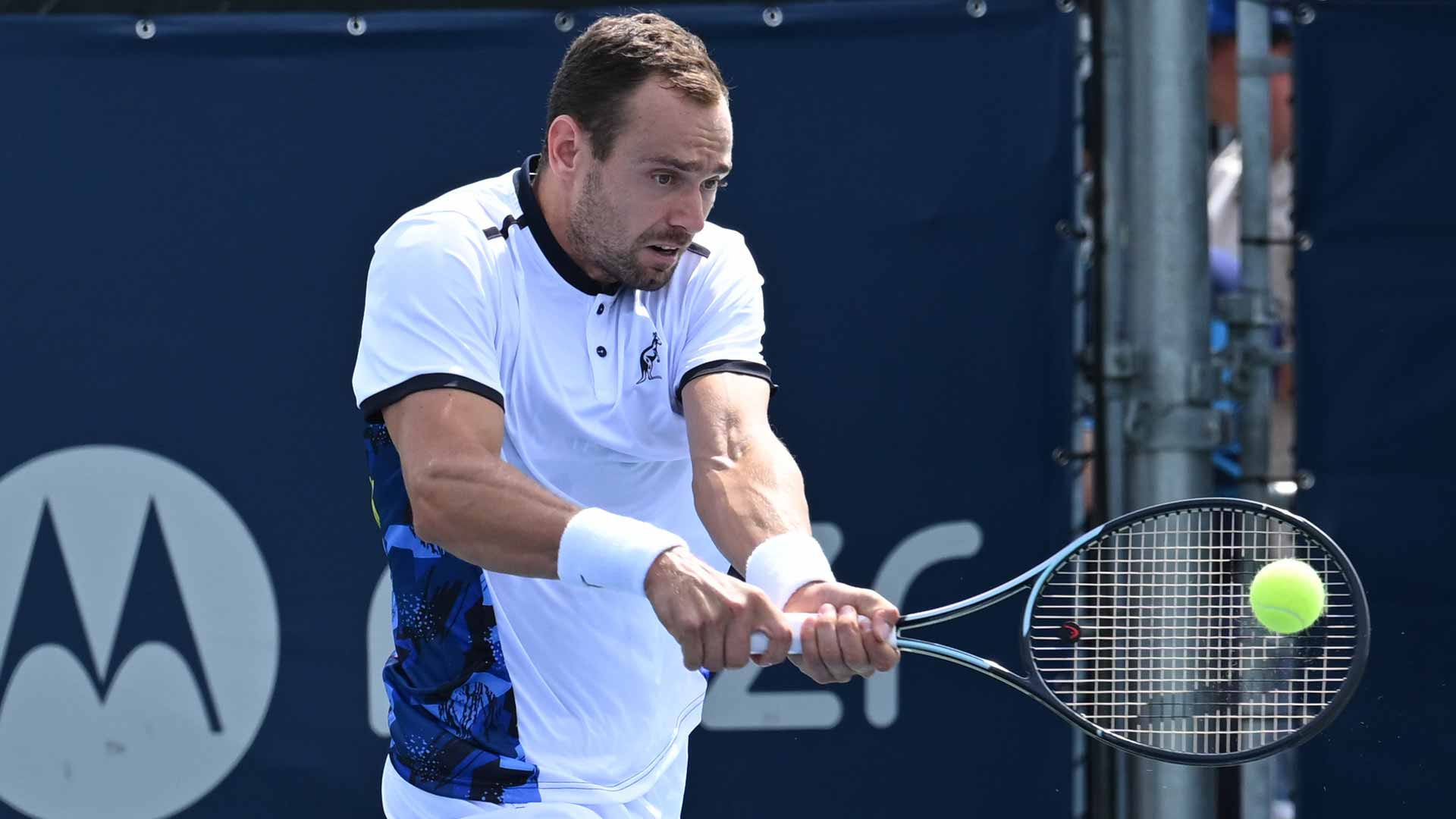Roman Safillun is No. 59 in the PIF ATP Live Rankings (File photo).