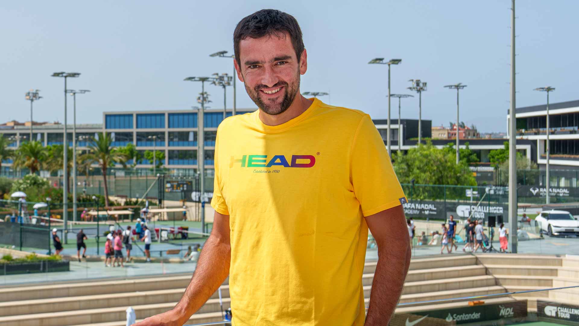 Marin Cilic is in action this week at the Rafa Nadal Open by Movistar.