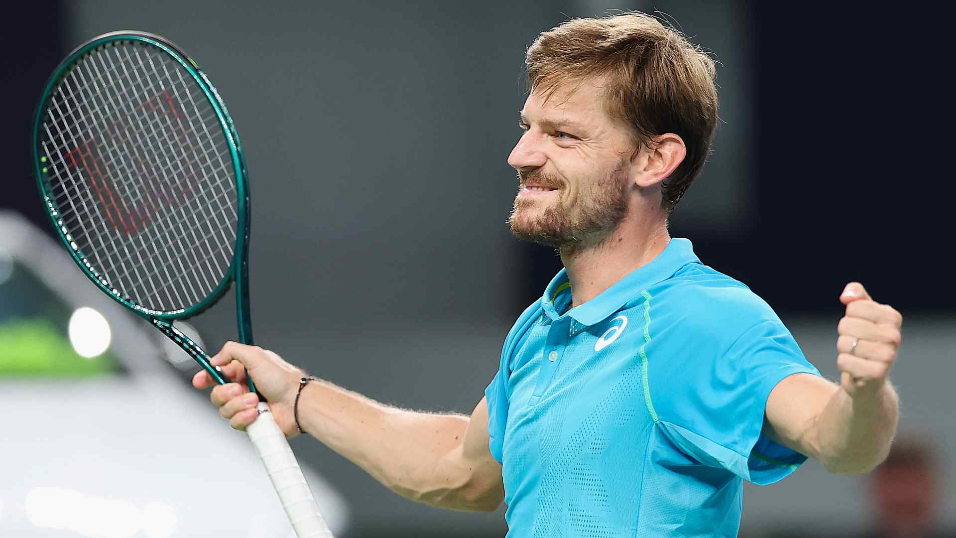 David Goffin derrota al segundo favorito Alexander Zverev en el Rolex Shanghai Masters.