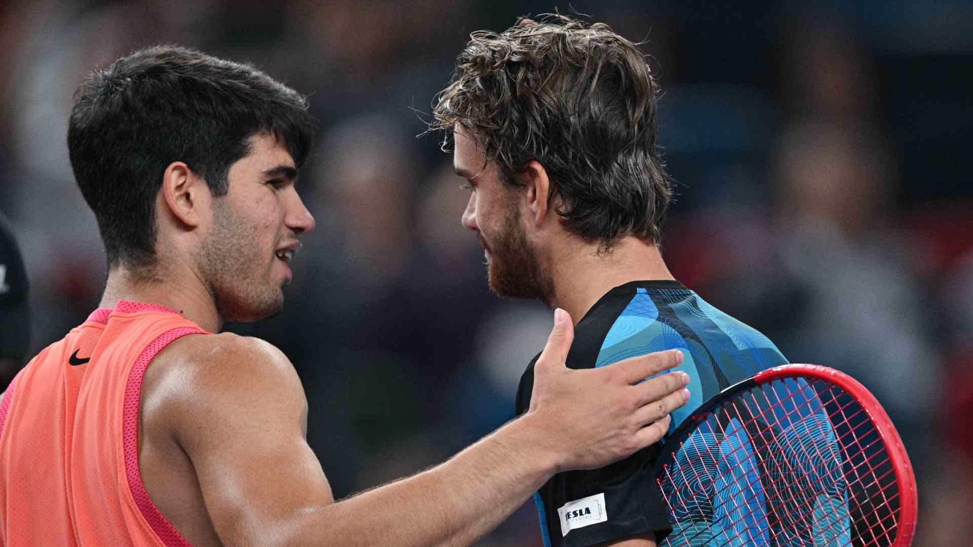 Carlos Alcaraz suffered his first defeat in 13 matches at the Rolex Shanghai Masters. 
