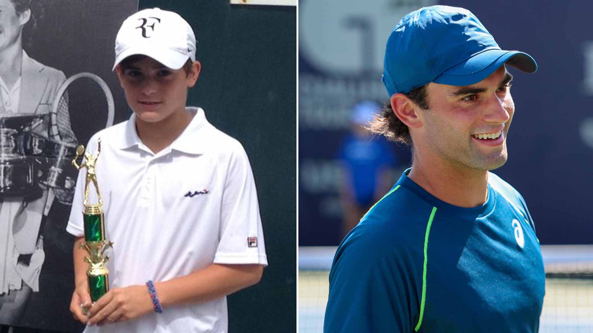 Eliot Spizzirri as a child placed third at the "Little Mo" Nationals in Austin, Texas, where he would later attend college.