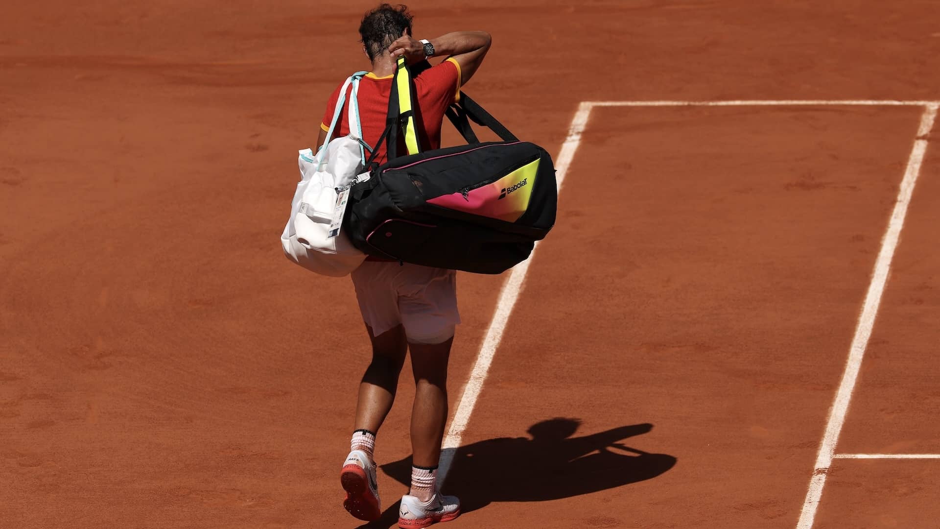 Rafael Nadal, durante los Juegos Olímpicos de París 2024.