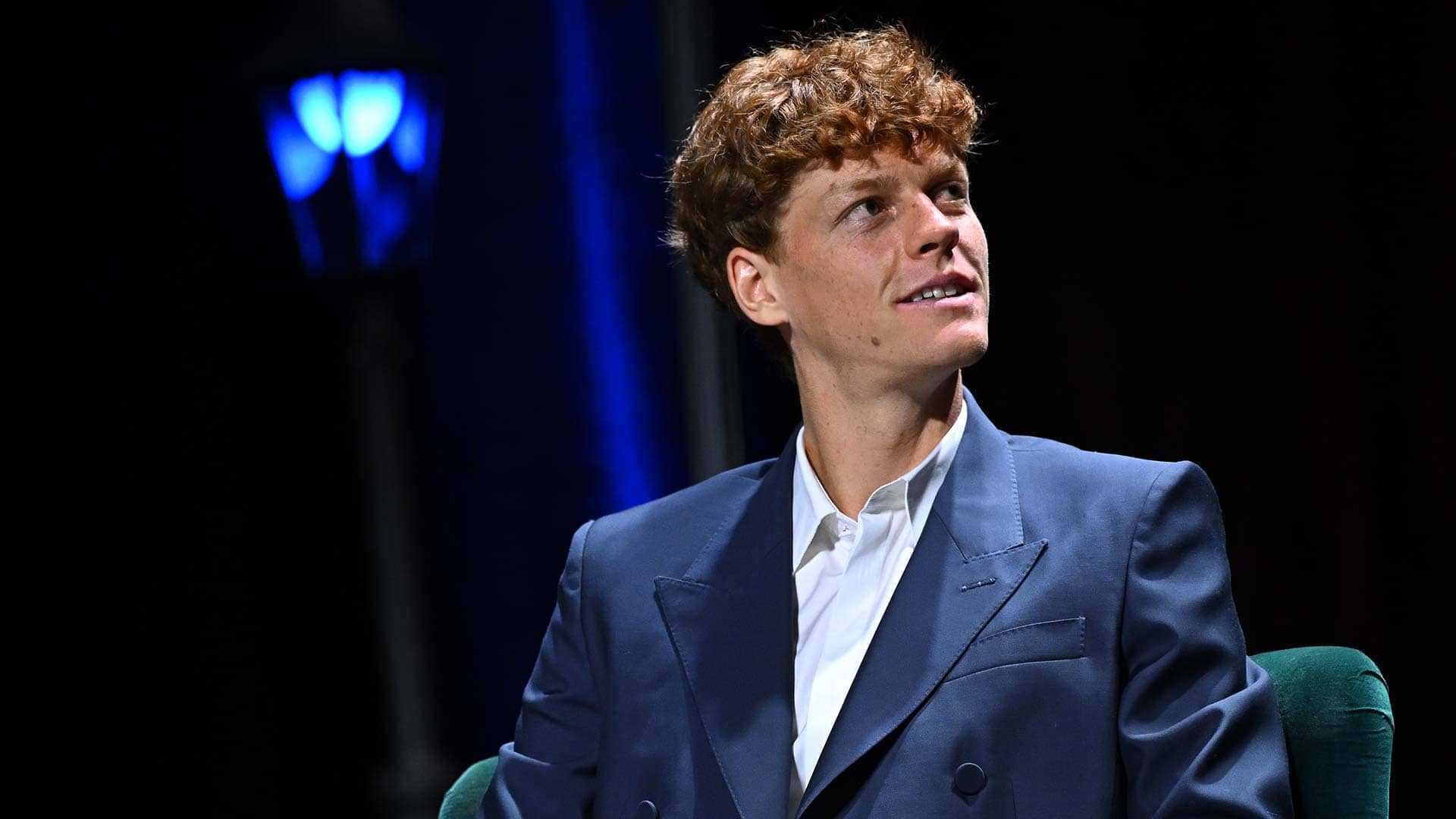 Jannik Sinner disfrutó en la ceremonia de inauguración de las Nitto ATP Finals 2024 en Turín.