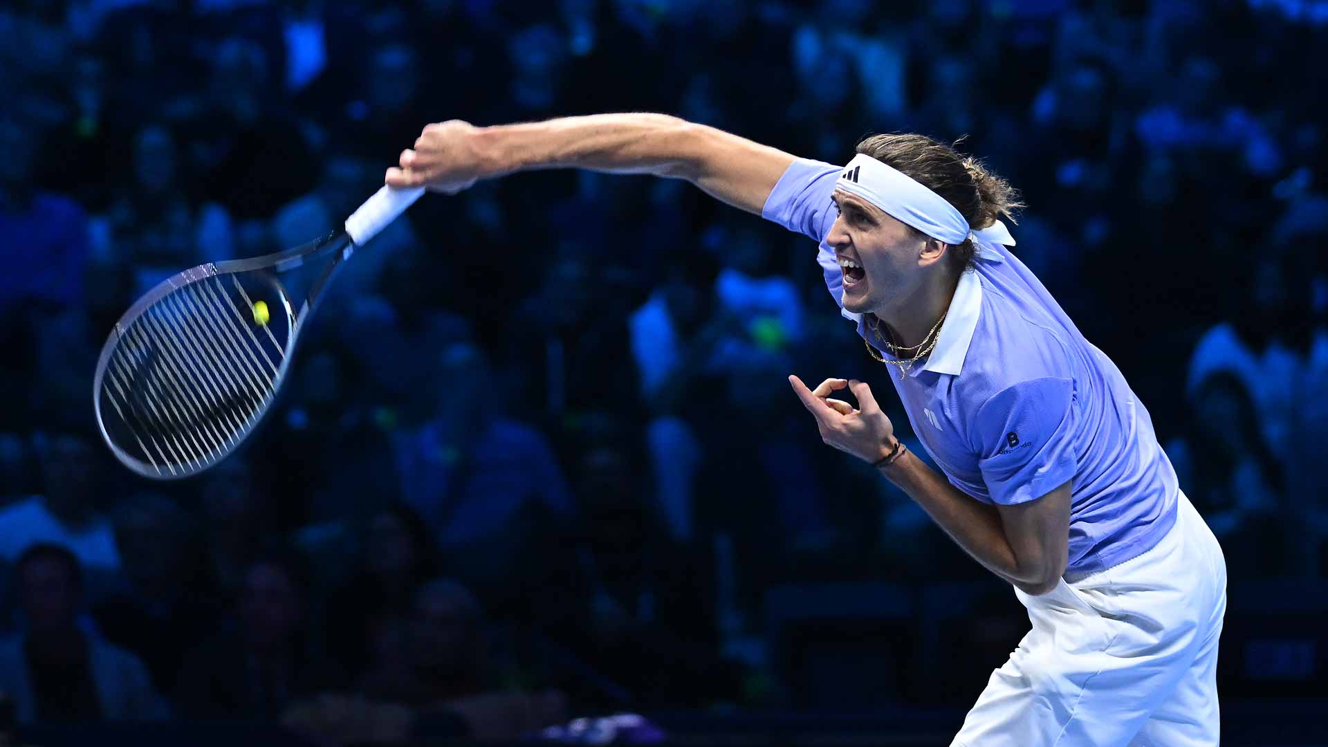 Alexander Zverev has not lost serve through two matches at the Nitto ATP Finals.