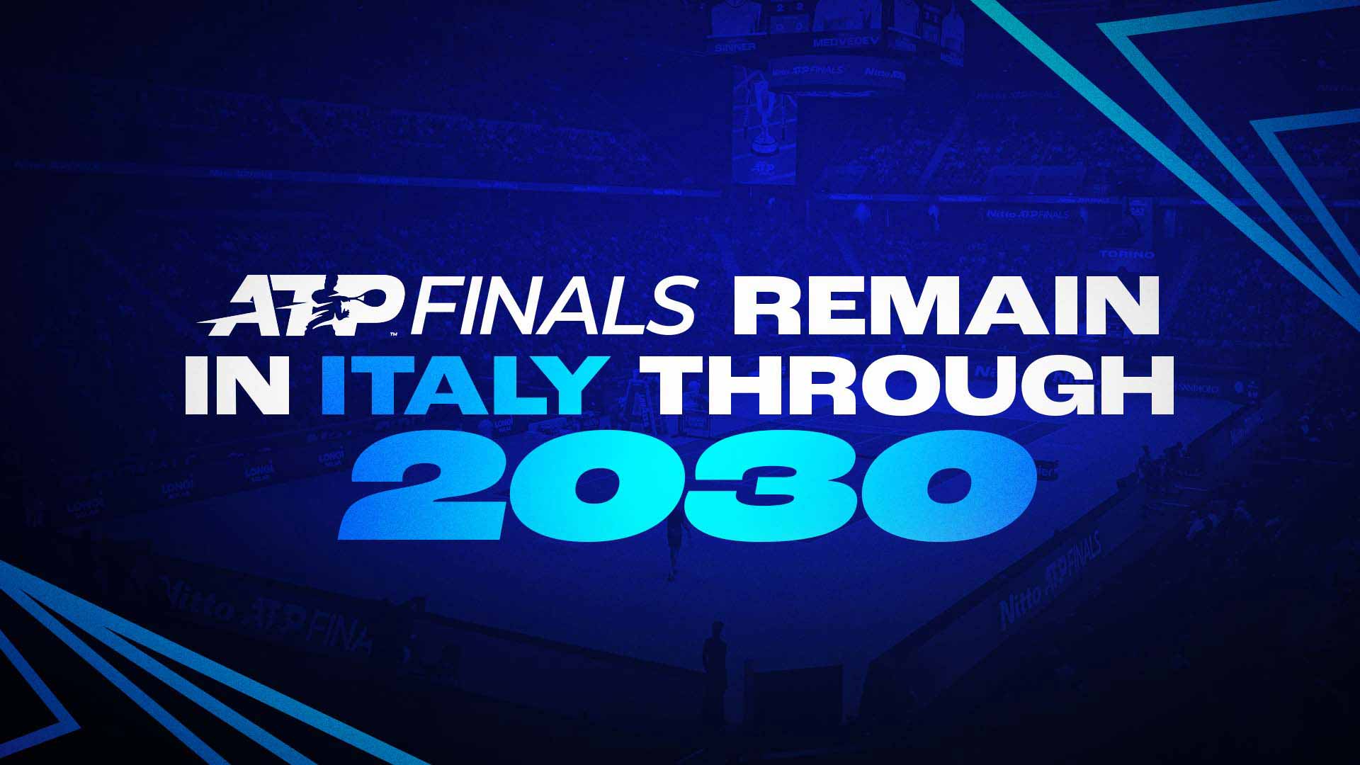 Italia acogerá a las ATP Finals cinco años más