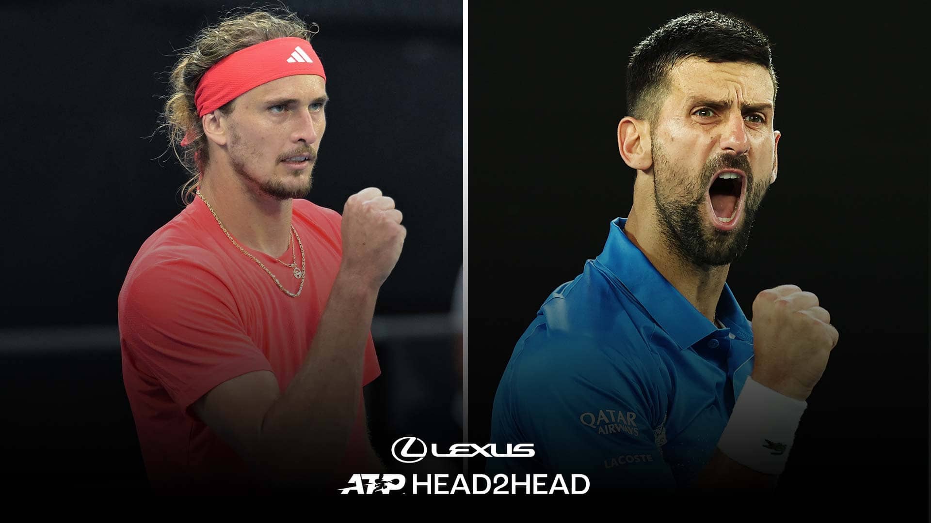 Alexander Zverev y Novak Djokovic se enfrentarán en un Grand Slam por cuarta vez.