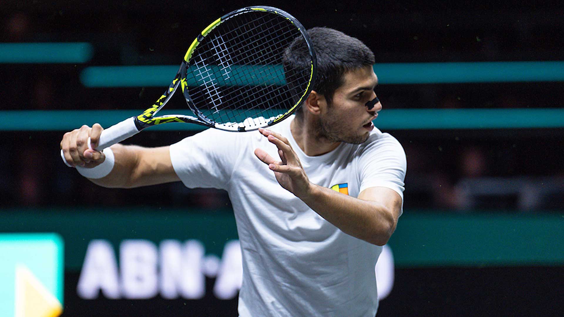 Carlos Alcaraz will face Botic van de Zandschulp in the first round in Rotterdam.
