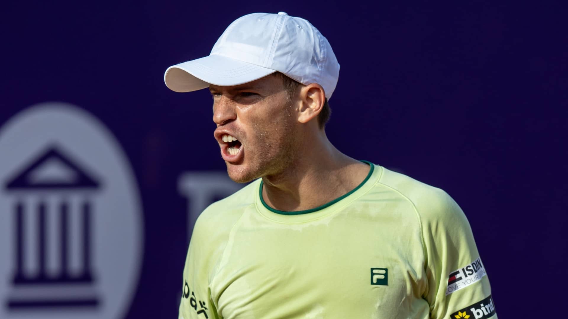 Diego Schwartzman sigue disfrutando en el último torneo de su carrera.