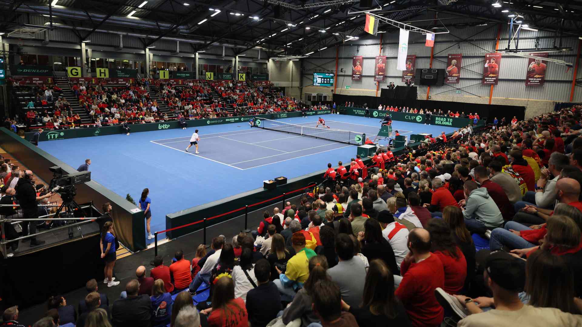 The 2025 Davis Cup Final 8 will take place from 18-23 November in Bologna (file photo).