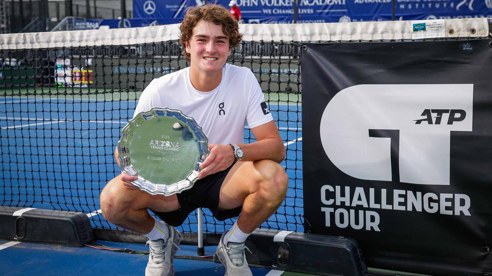 <a href='https://www.atptour.com/en/players/joao-fonseca/f0fv/overview'>Joao Fonseca</a> claims his third ATP Challenger Tour trophy.