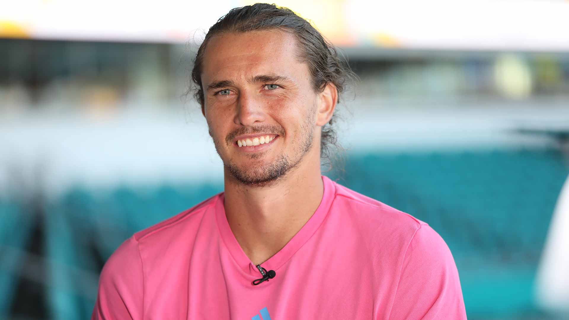Alexander Zverev is the top seed in Miami.