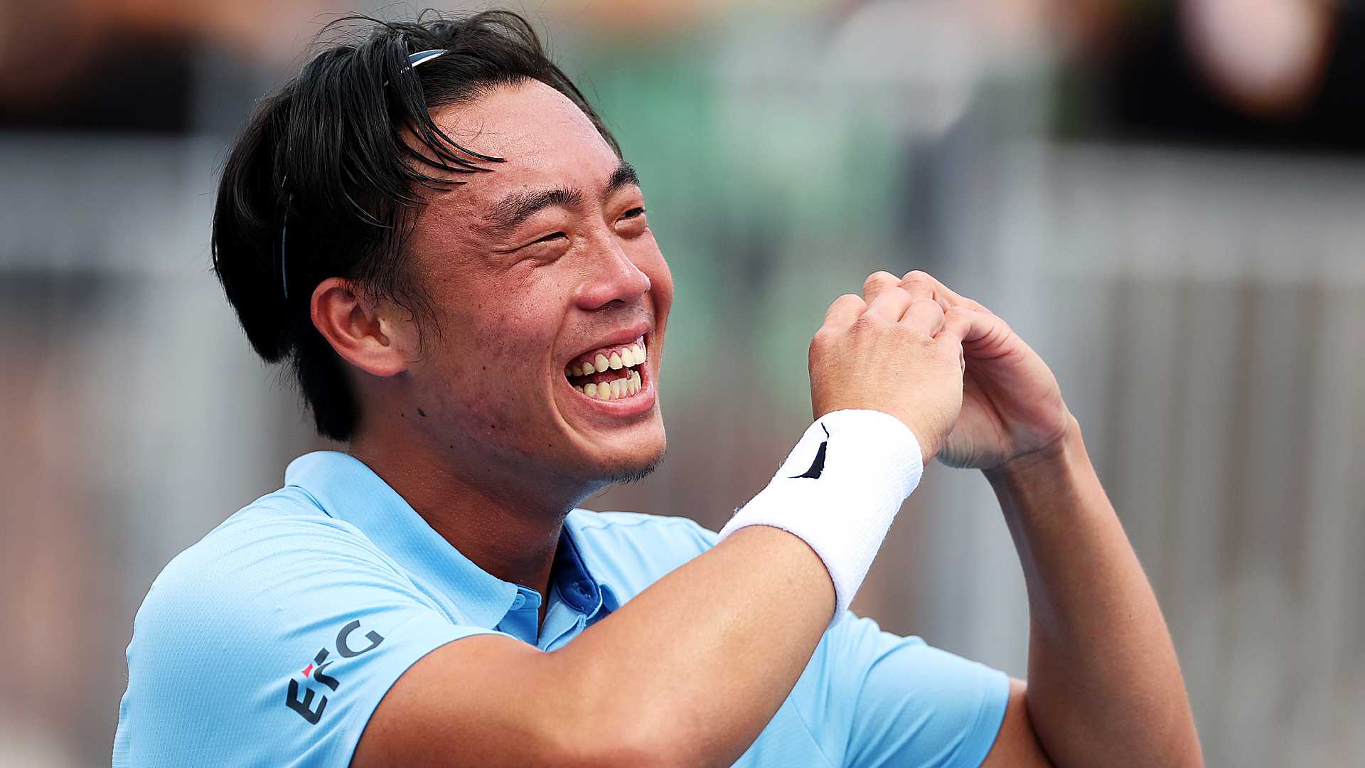 Wild card Coleman Wong upsets 13th seed Ben Shelton at the Miami Open presented by Itau.