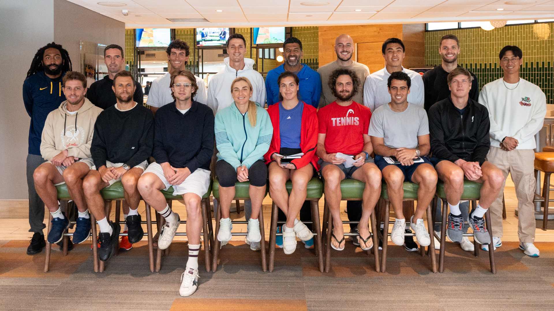 Players gathered in Miami for the third edition of the ATP Business Education Programme.