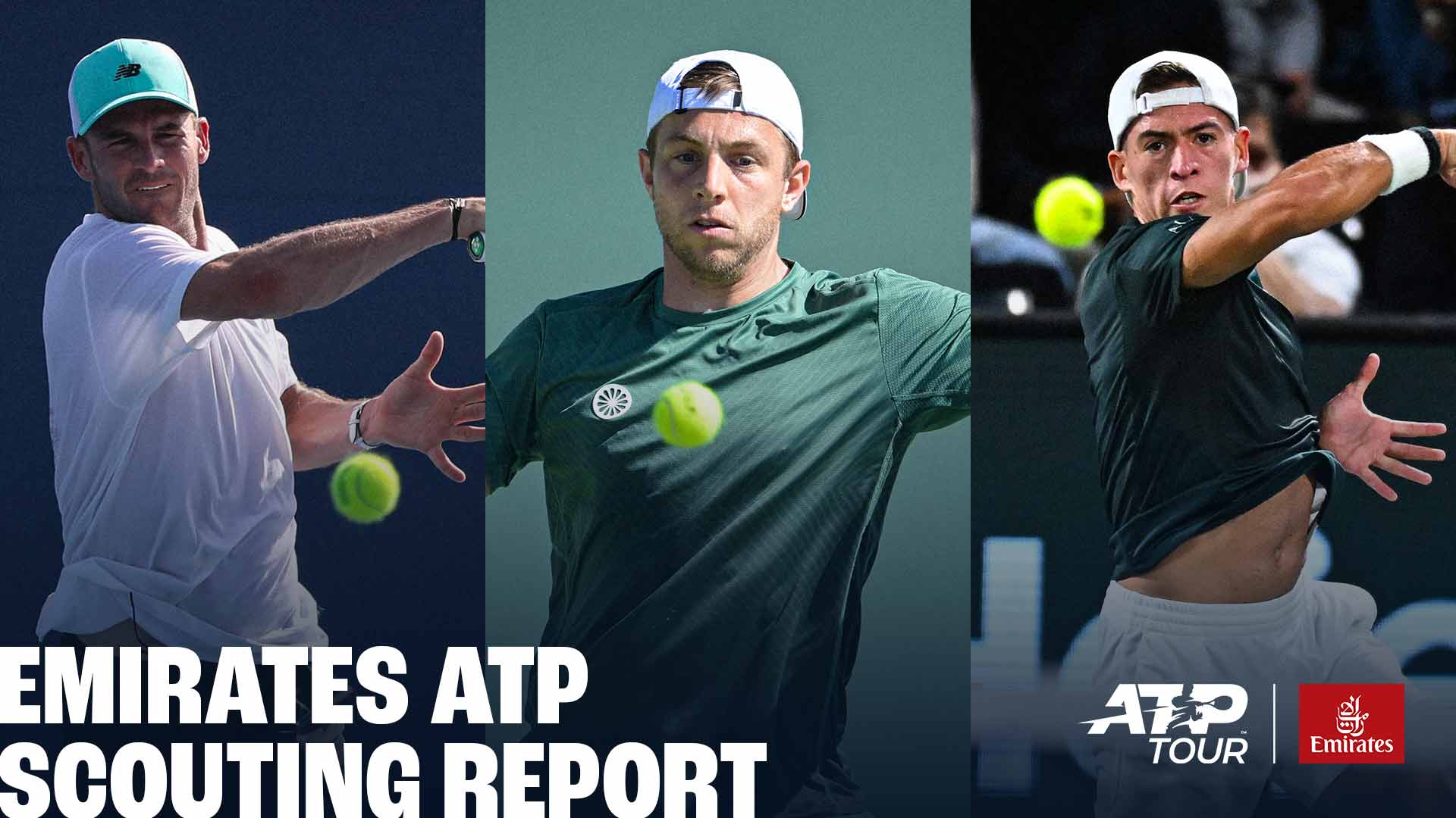 Tommy Paul, Tallon Griekspoor y Sebastián Báez están en acción en el ATP Tour esta semana.