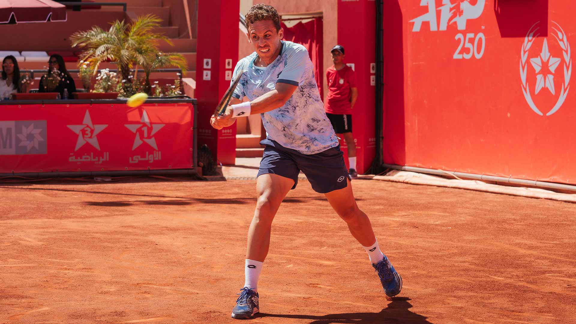 Former champ Carballes Baena makes solid start in Marrakech