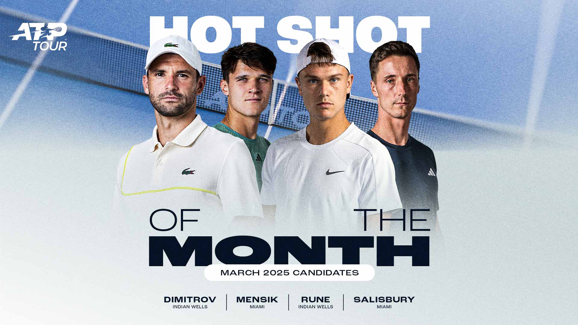 El hot shot del mes: vota por el ganador de marzo