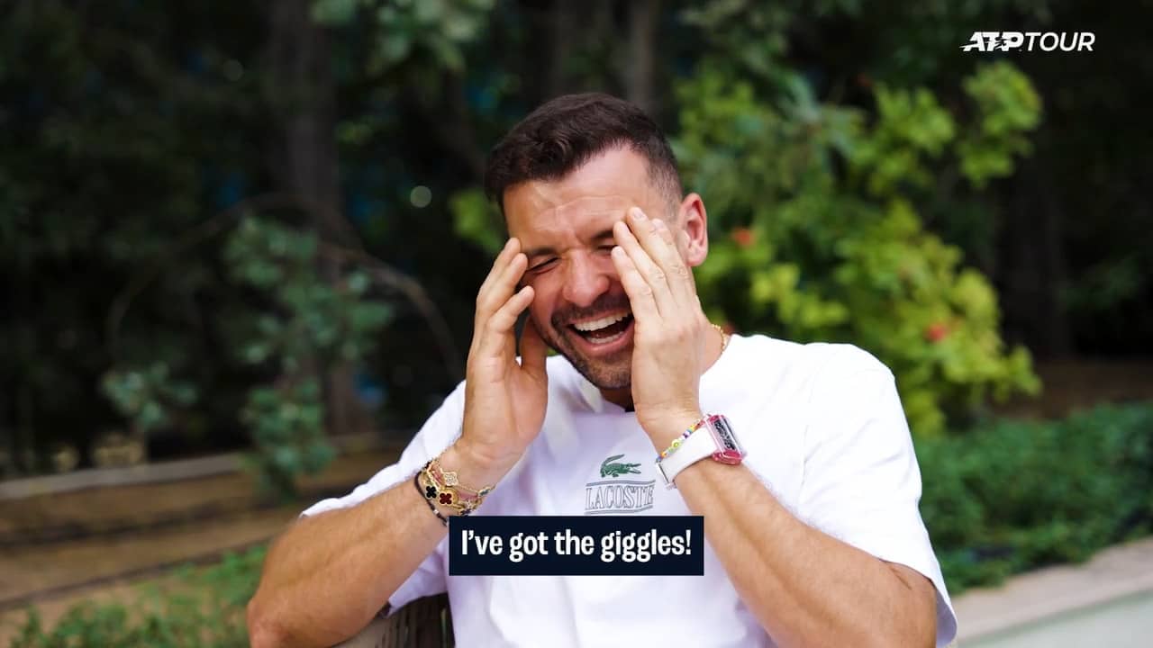 Grigor Dimitrov is put to the test.