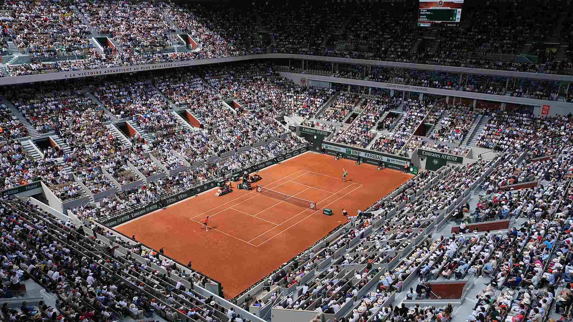 The Roland Garros main draw will be played from 25 May-8 June 2024.