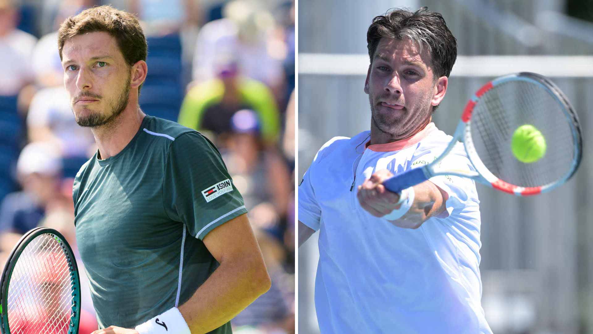 Pablo Carreno Busta and Cameron Norrie will compete in the Rome qualifying draw.