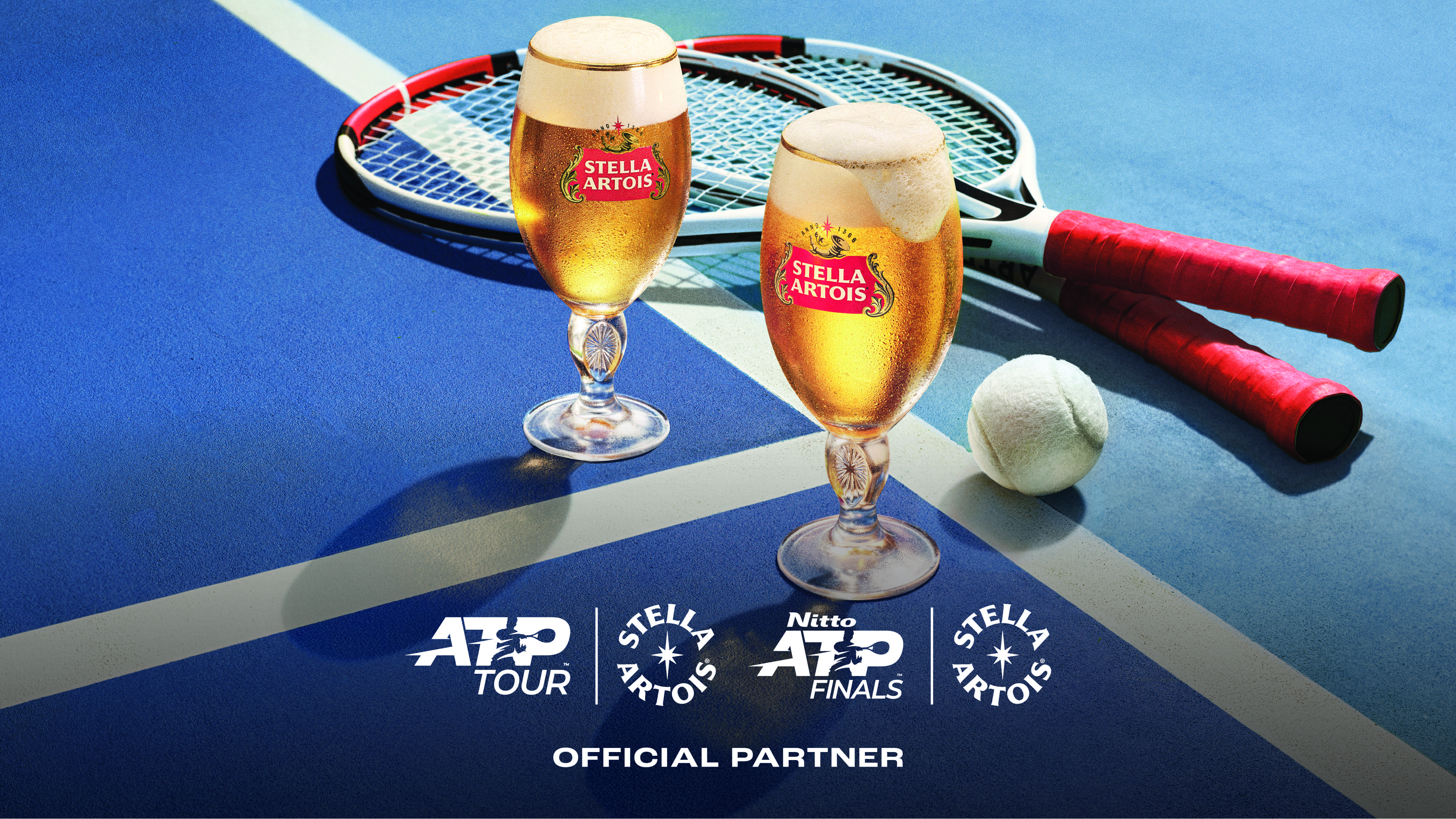 Stella Artois se convierte en cerveza oficial del ATP Tour y las Nitto ATP Finals