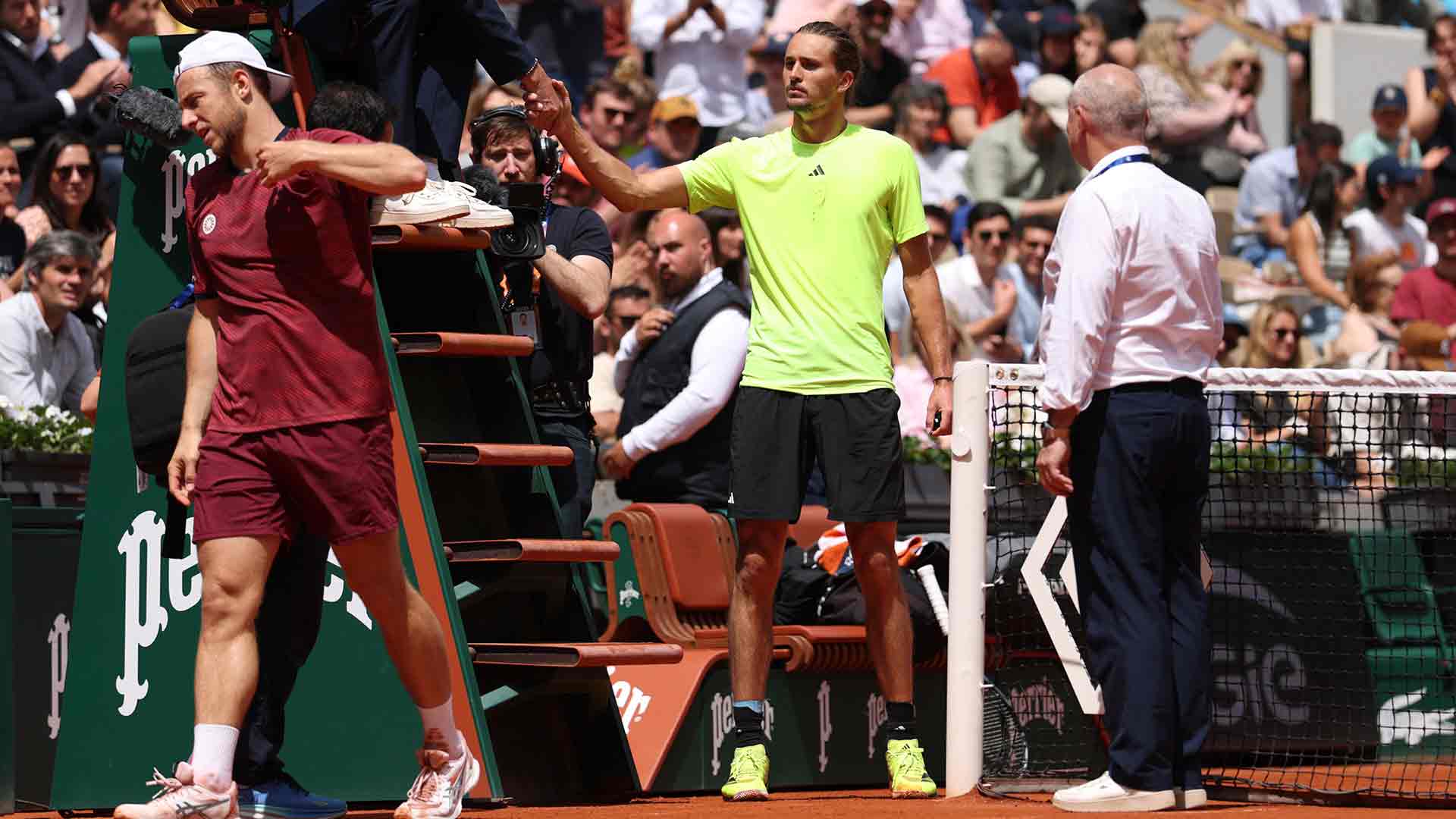 Alexander Zverev no ha faltado a los cuartos de final en París desde 2021.