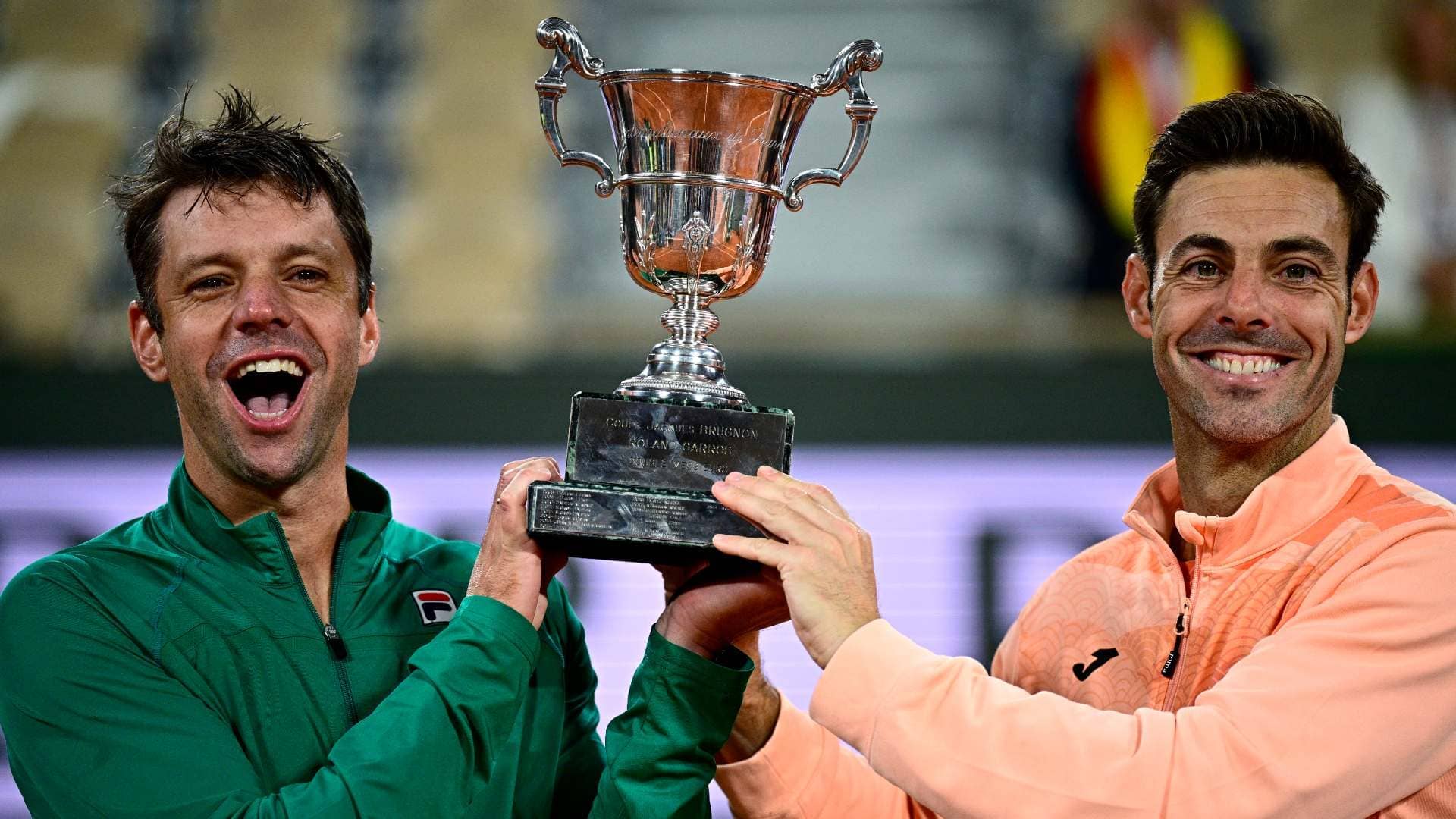 ¡Campeones! Granollers/Zeballos se estrenan en Grand Slams en Roland Garros 