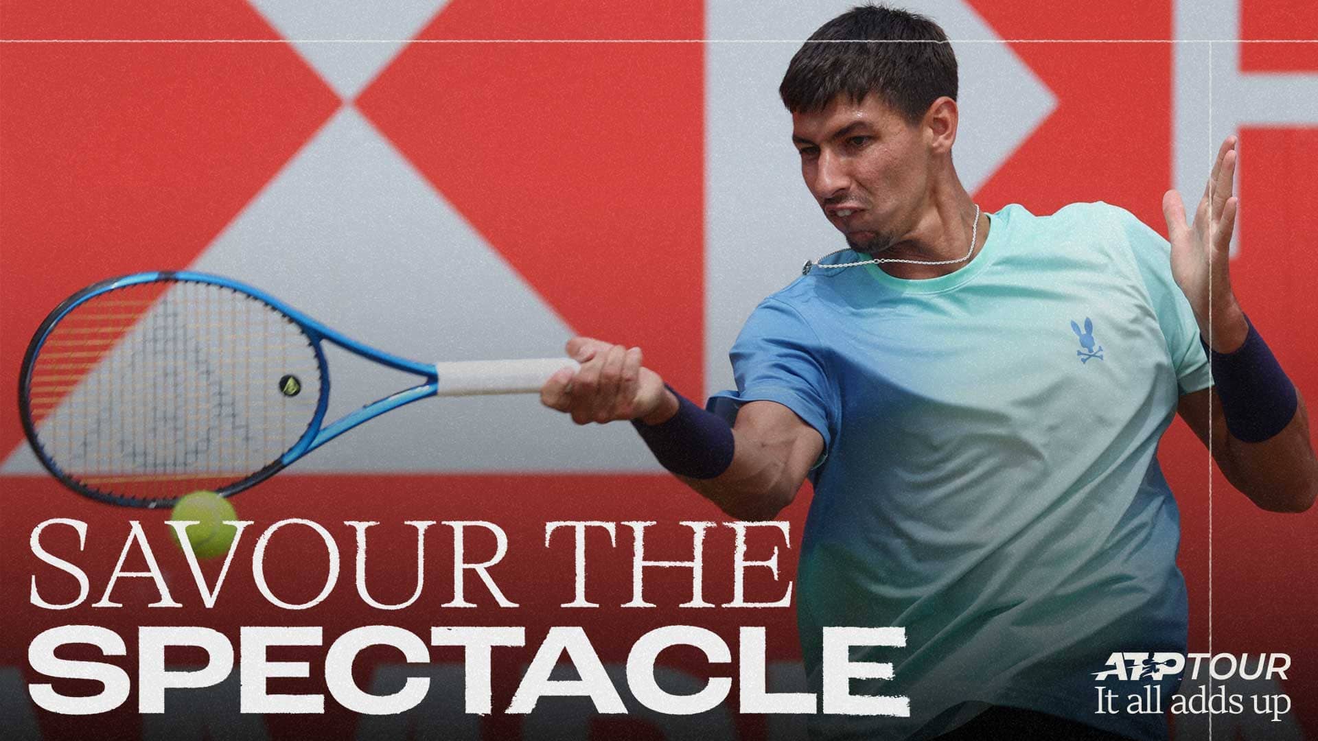 Alexei Popyrin played Andy Murray at the HSBC Championships last year.