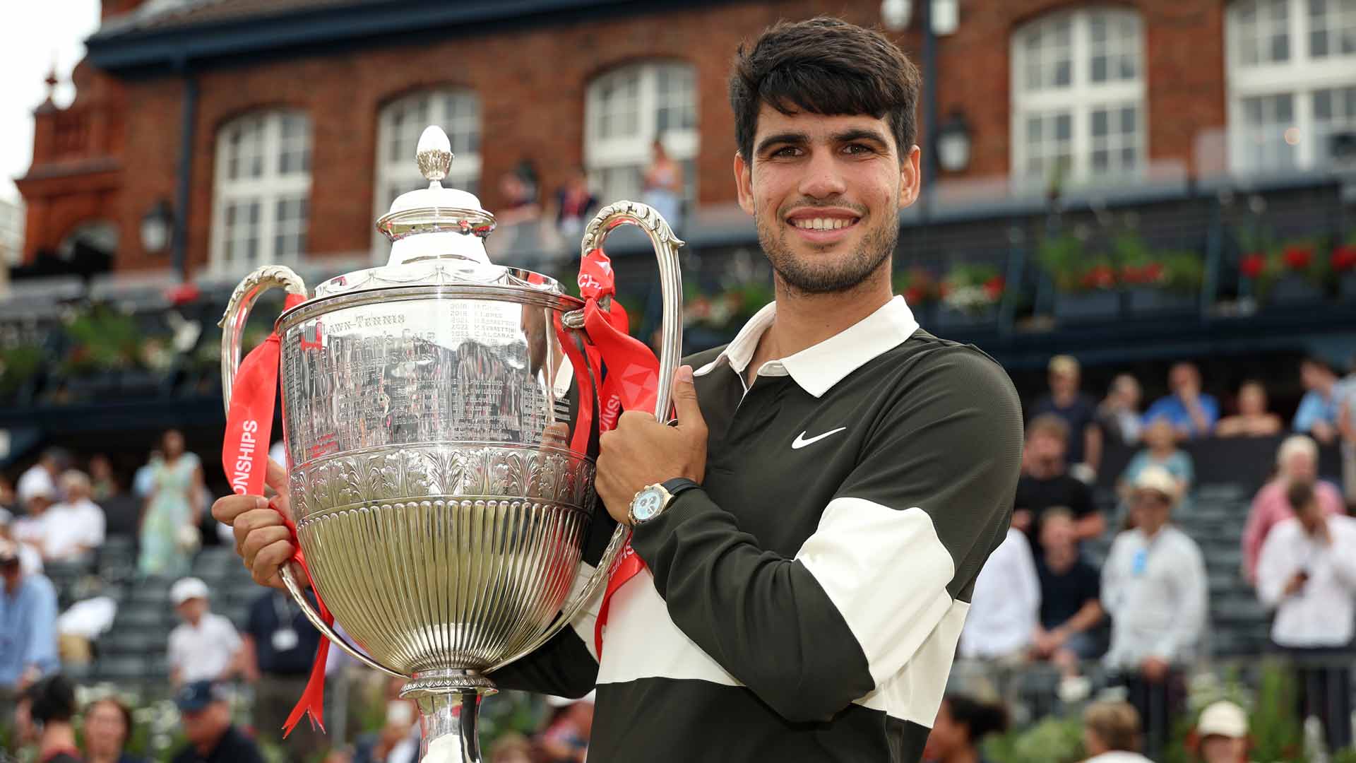 Alcaraz after winning Queen's Club crown: 'I came here with no expectations'